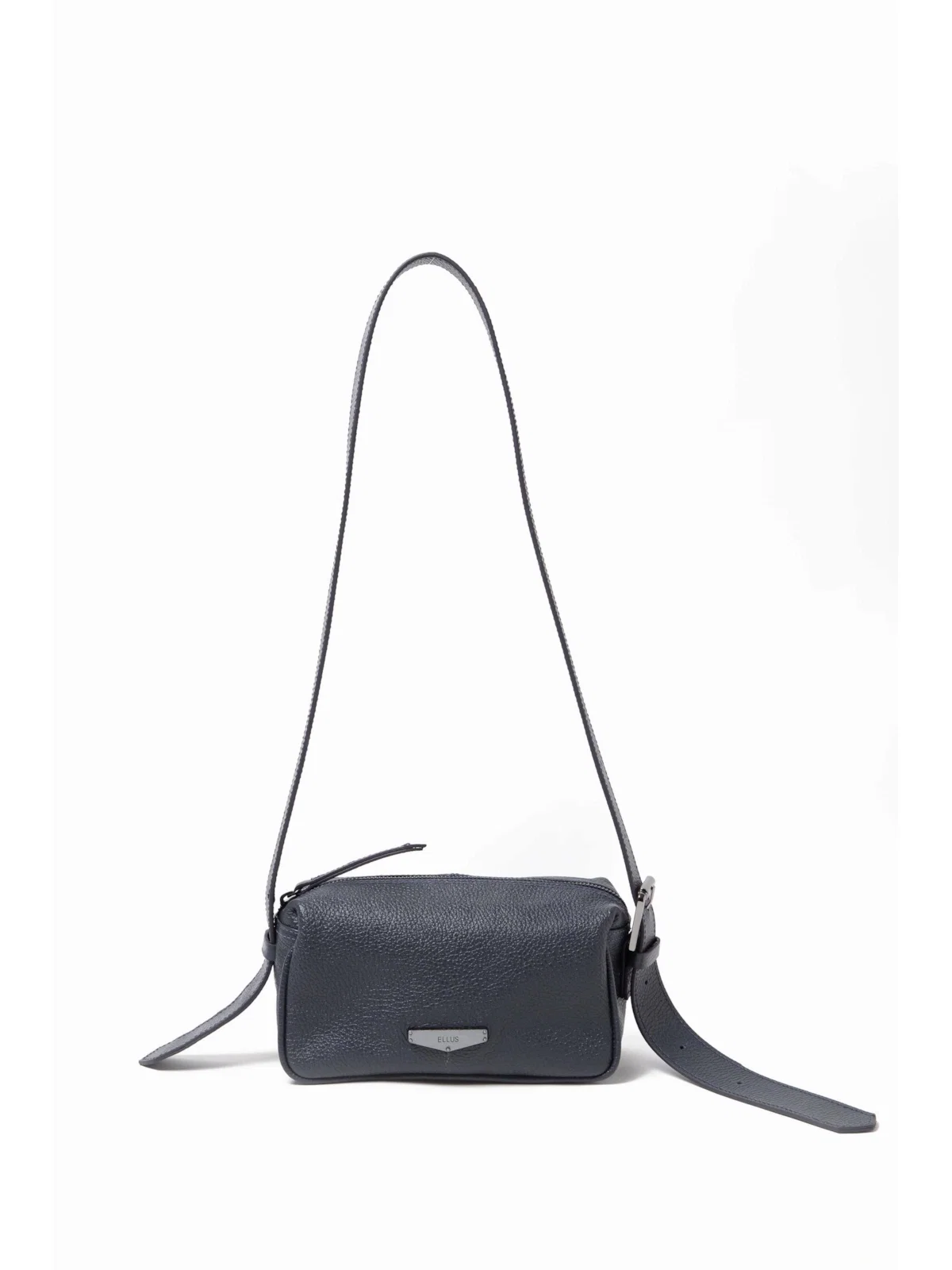Bolsa Callie Leather Camera Dark Navy