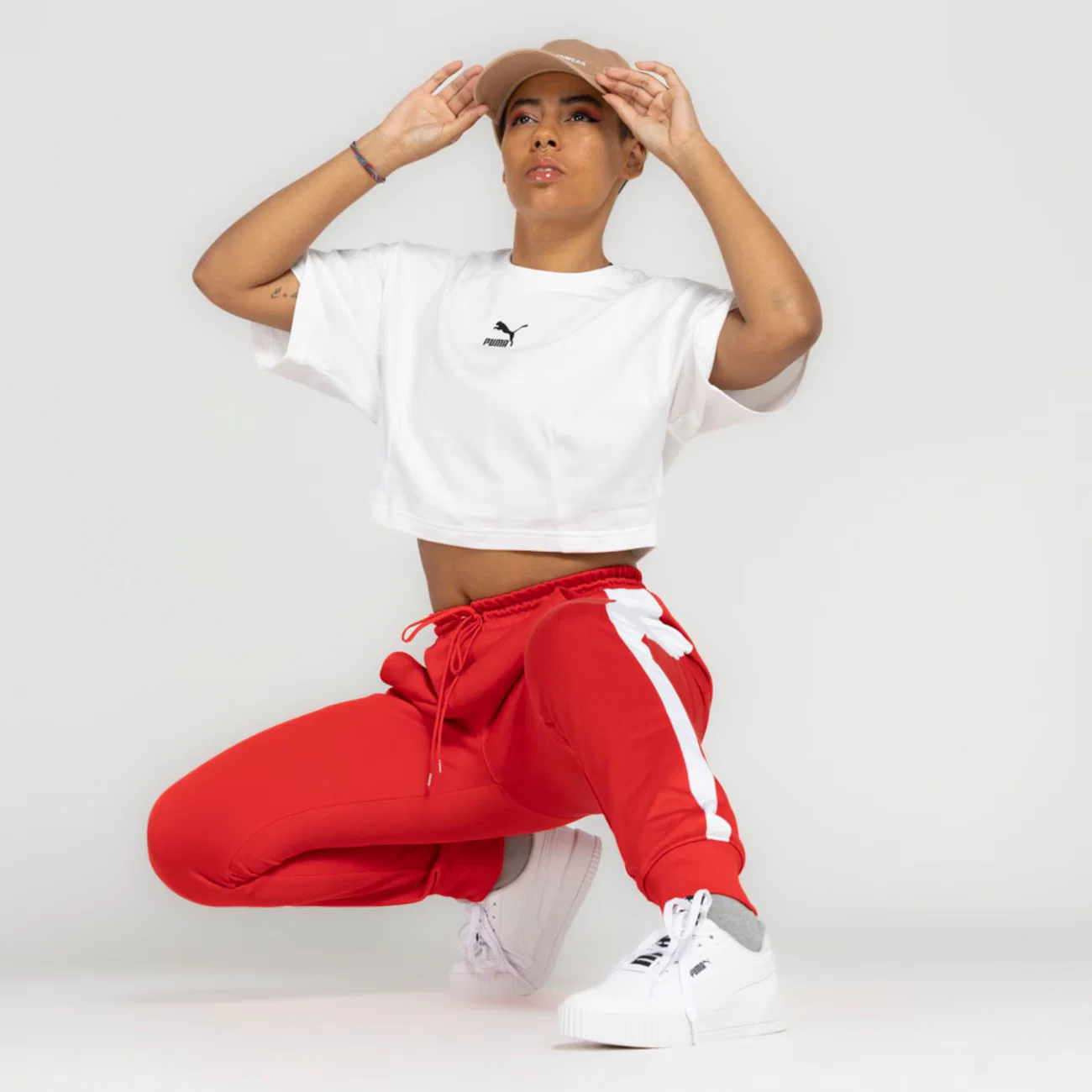 Blusa Cropped Puma Dare To Rela - Feminino