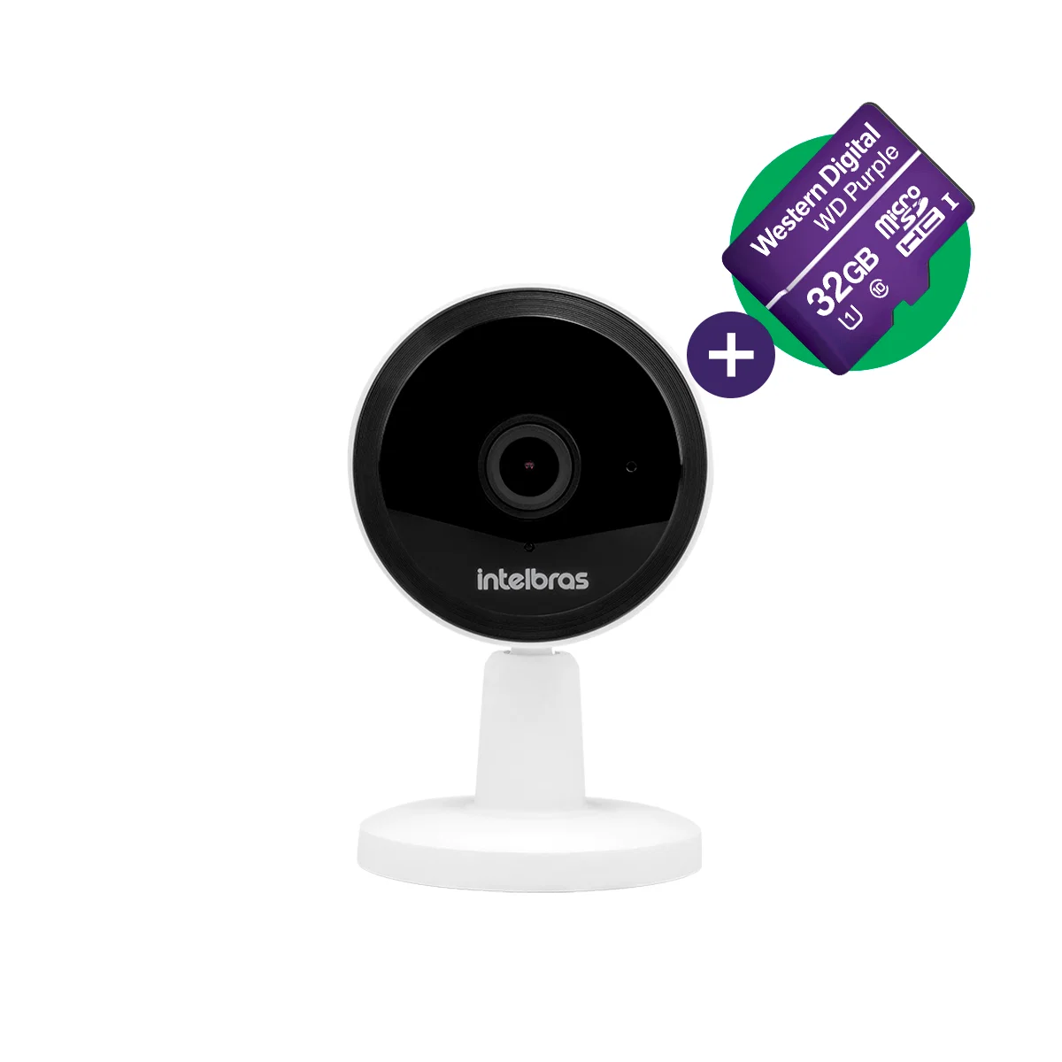 Câmera Inteligente HD iM1 com microSD 32 GB Intelbras
