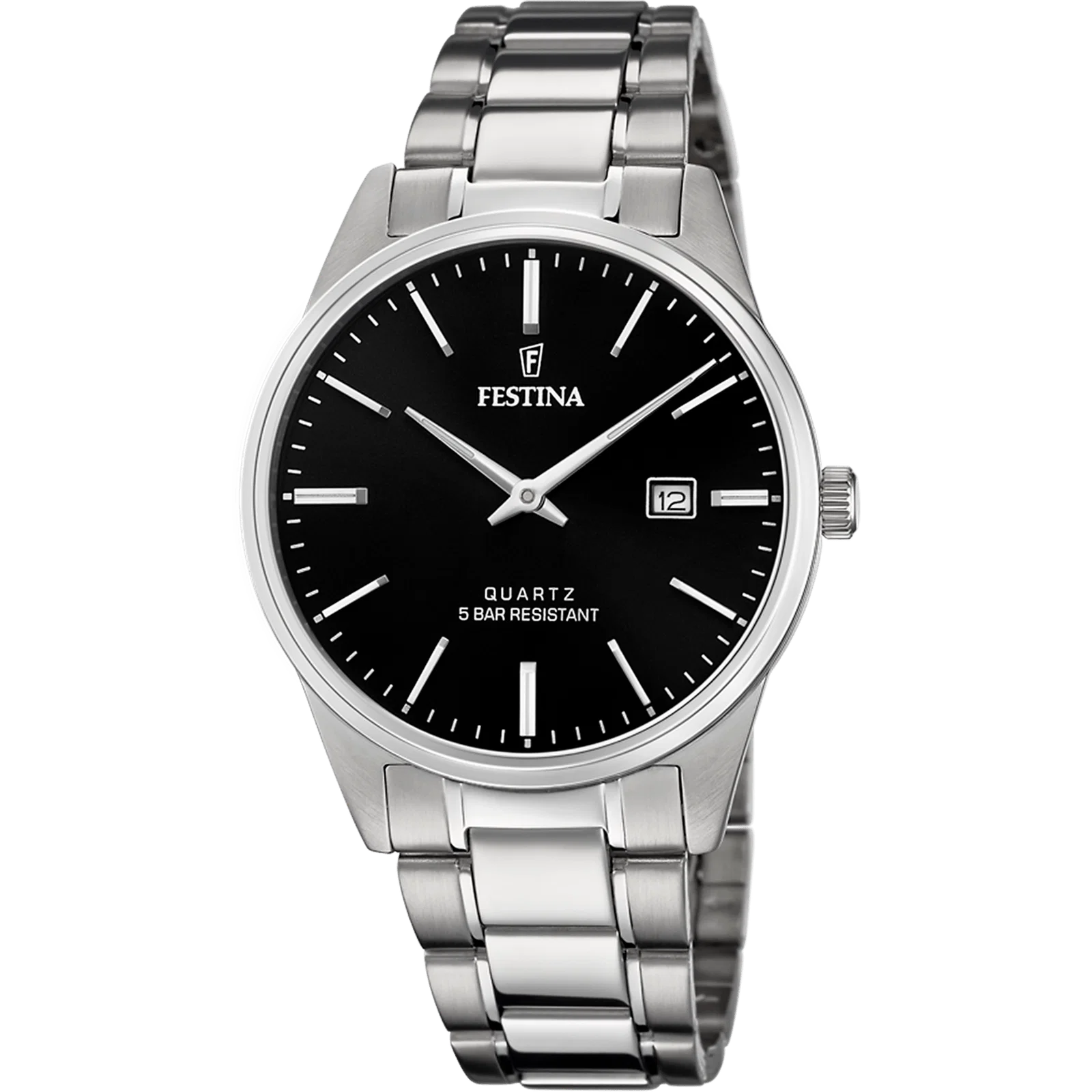 Relógio Festina Masculino Aço Prateado