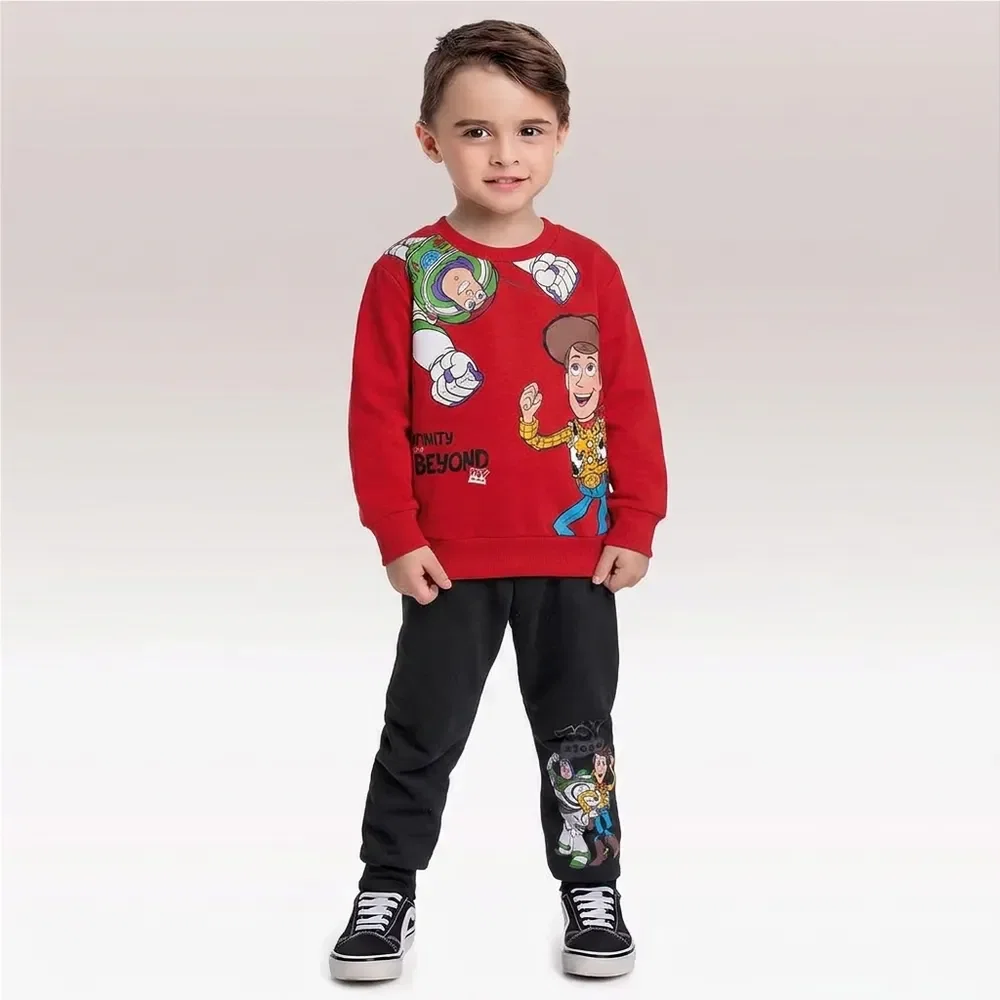 Conjunto blusão e calça Toy Story