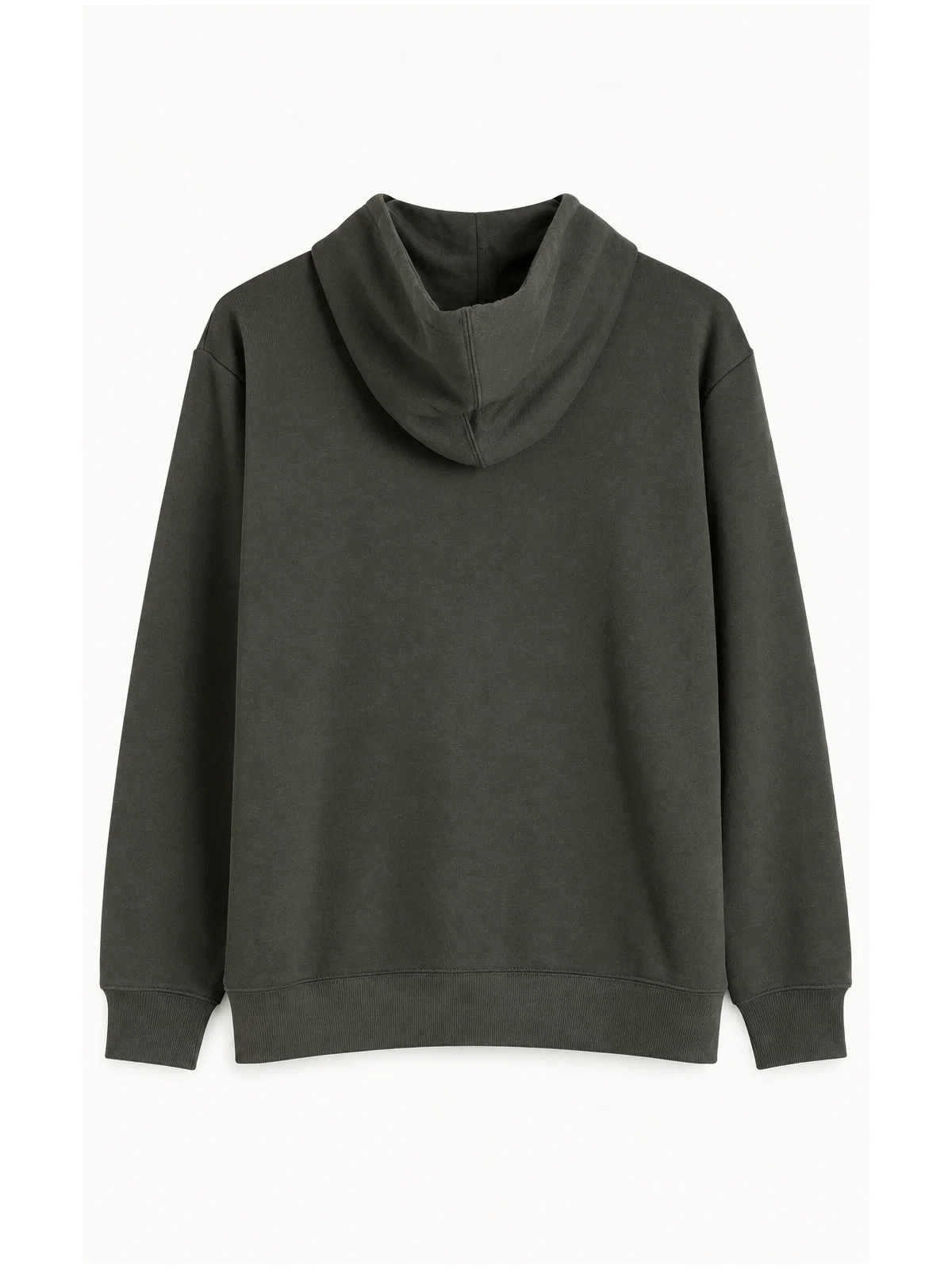 Moletom Fleece e College Verde Militar