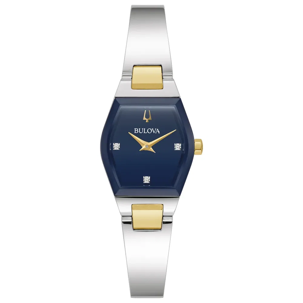 Relógio Bulova Gemini Feminino em Aço 98P218N