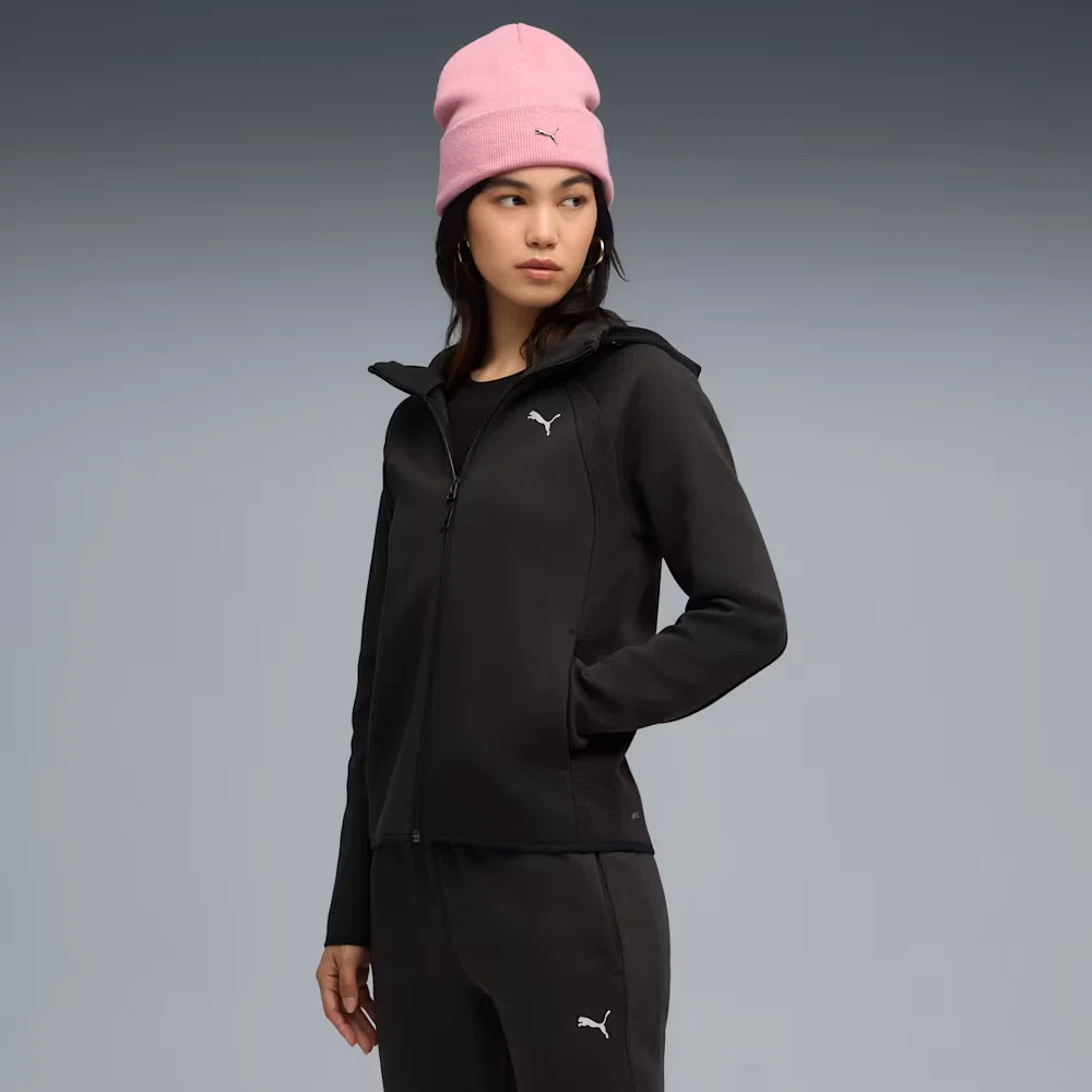 Moletom com Capuz Evostripe Full-Zip Feminino
