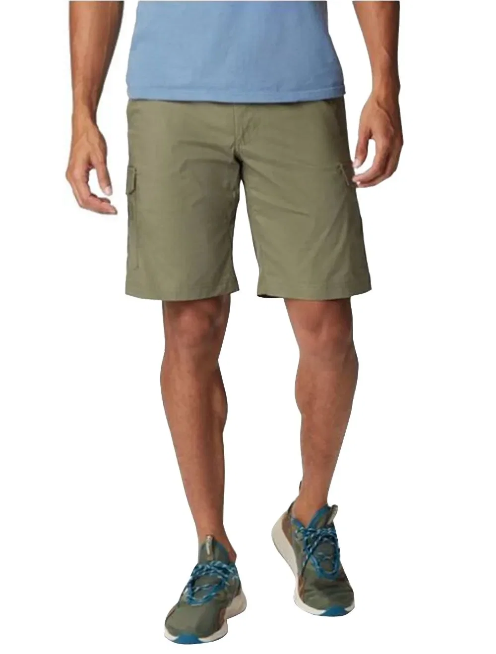 Bermuda Columbia Masculina Cargo Brentyn Trail Stone Verde Militar — imagem 1