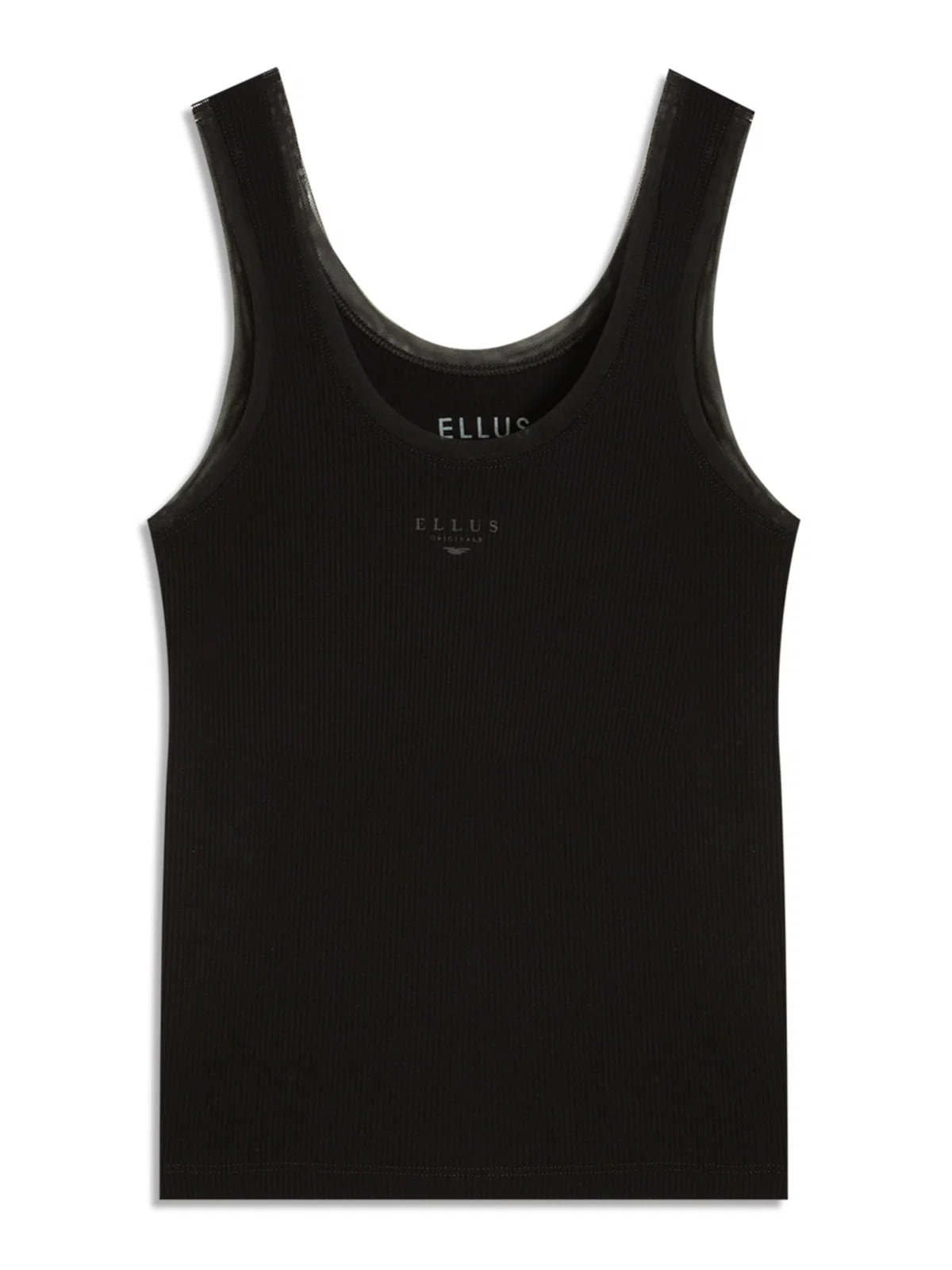 Rib Tule Ellus Originals Regata Preto — imagem 1