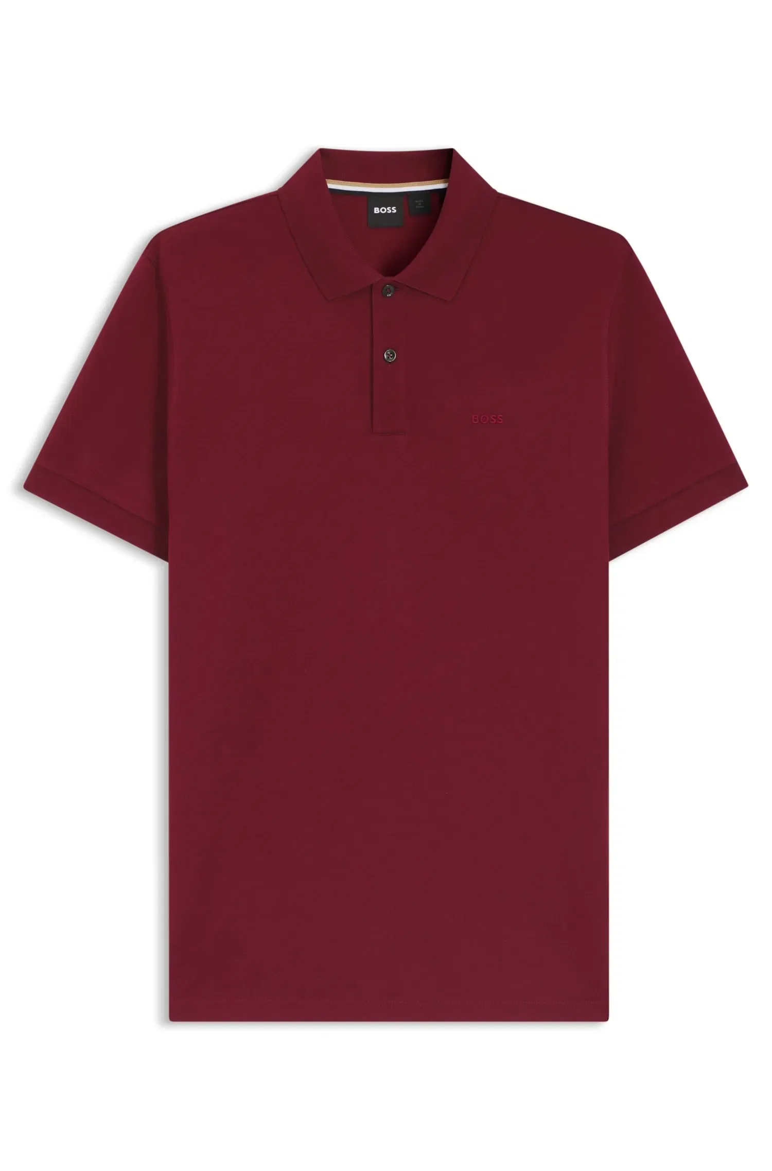 Polo Pallas Em Algodão Piqué Com Detalhes De Logo — imagem 1