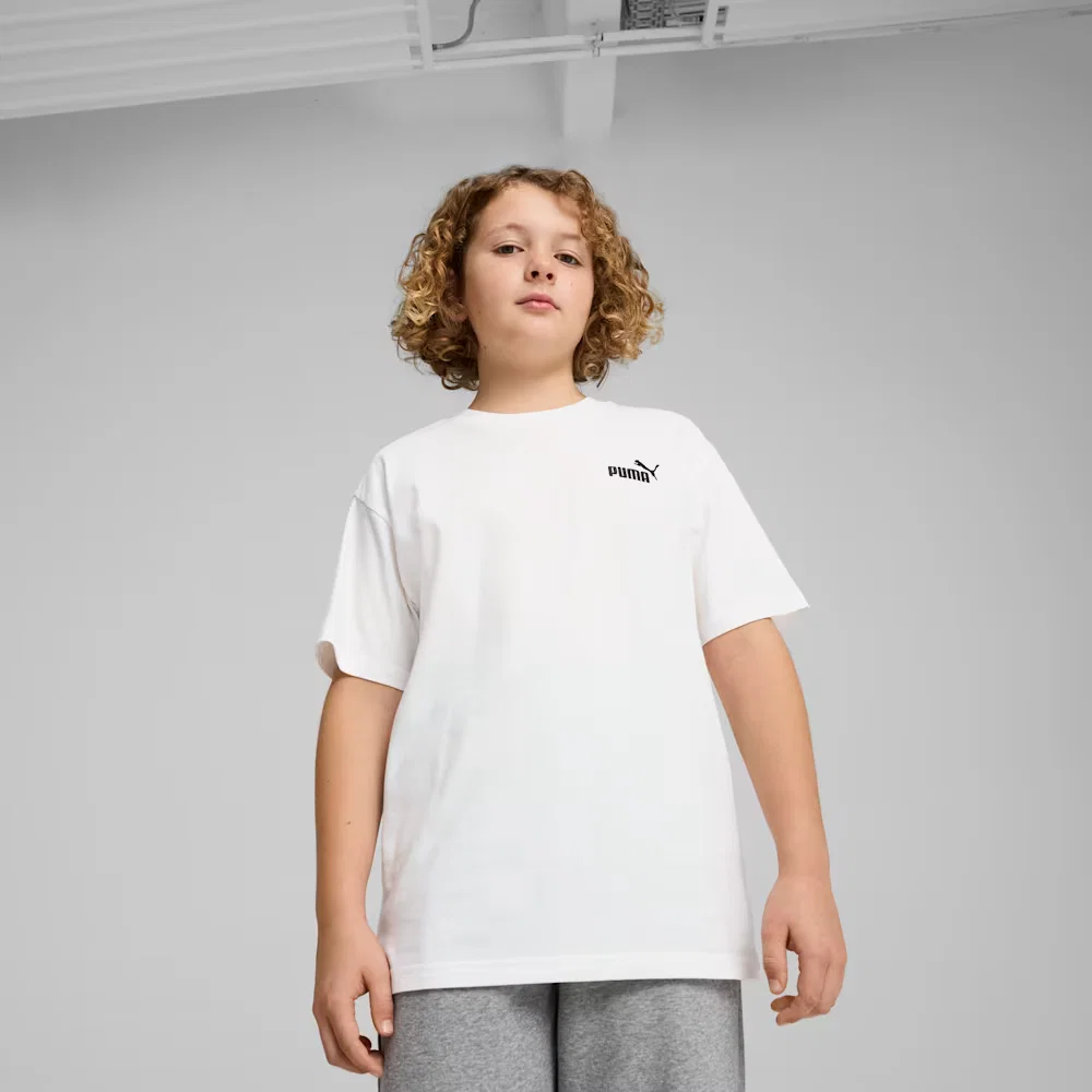 Camisa Essentials Small No. 1 Logo Juvenil