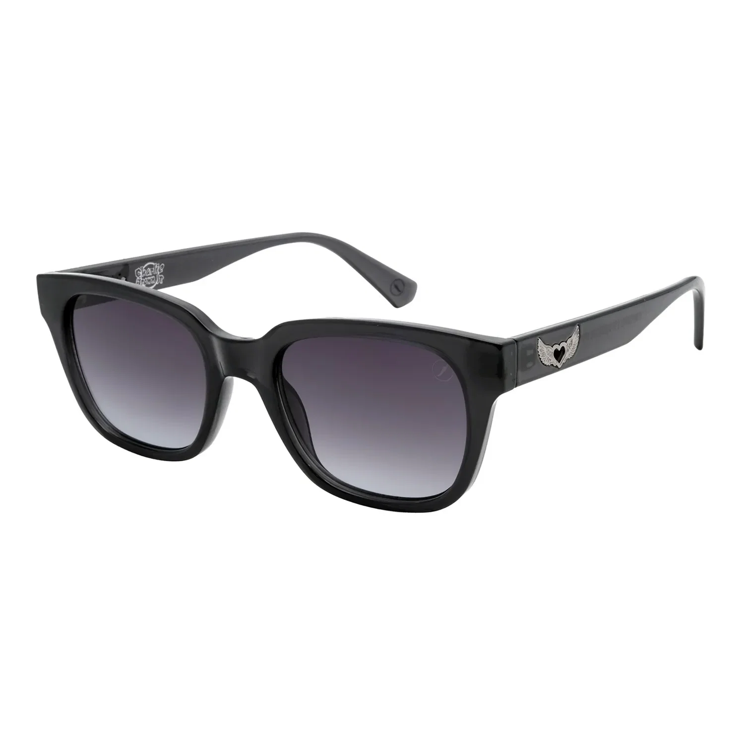 Óculos de Sol Feminino Charlie Brown Jr Quadrado Preto