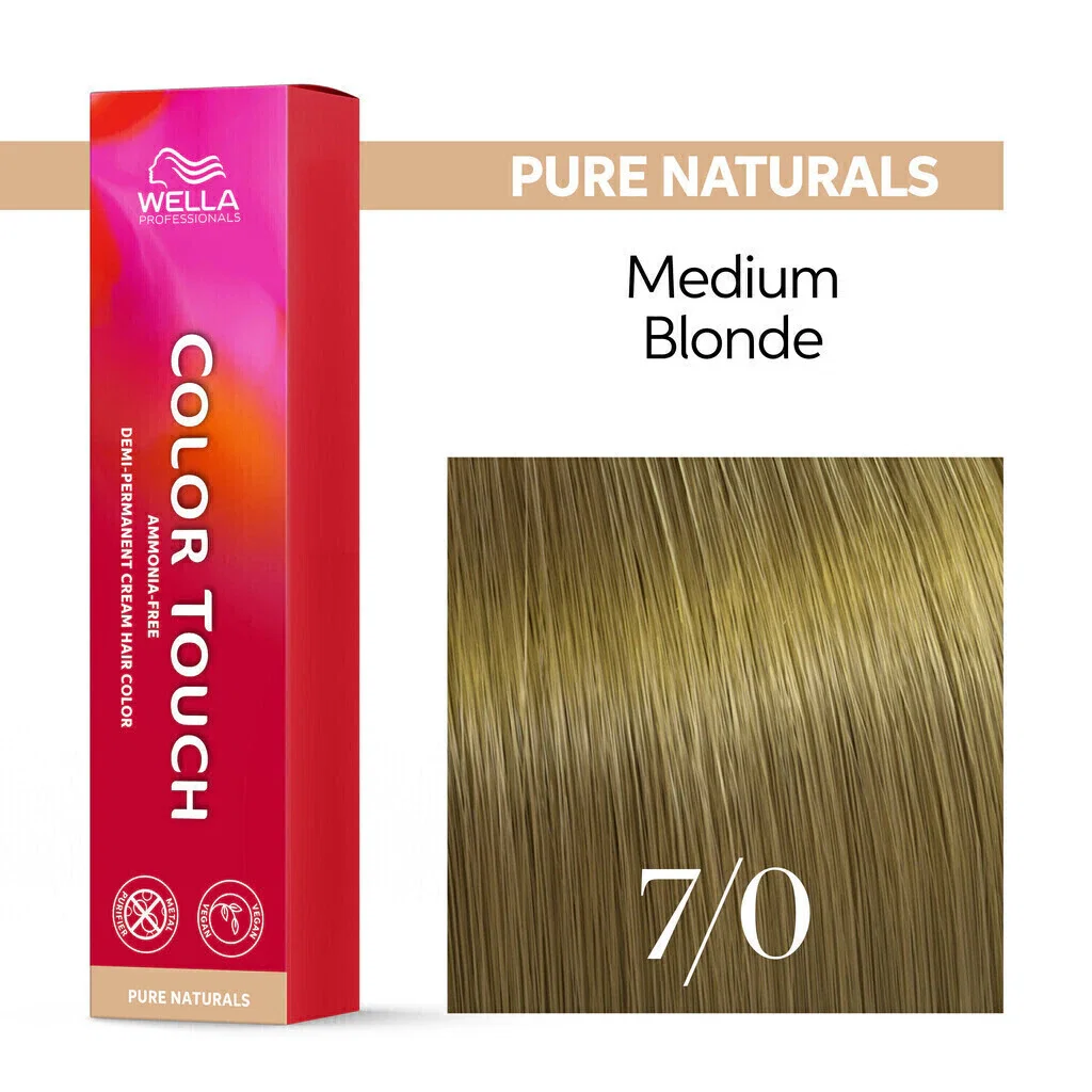 Tonalizante Wella Color Touch 7/0 Louro Médio
