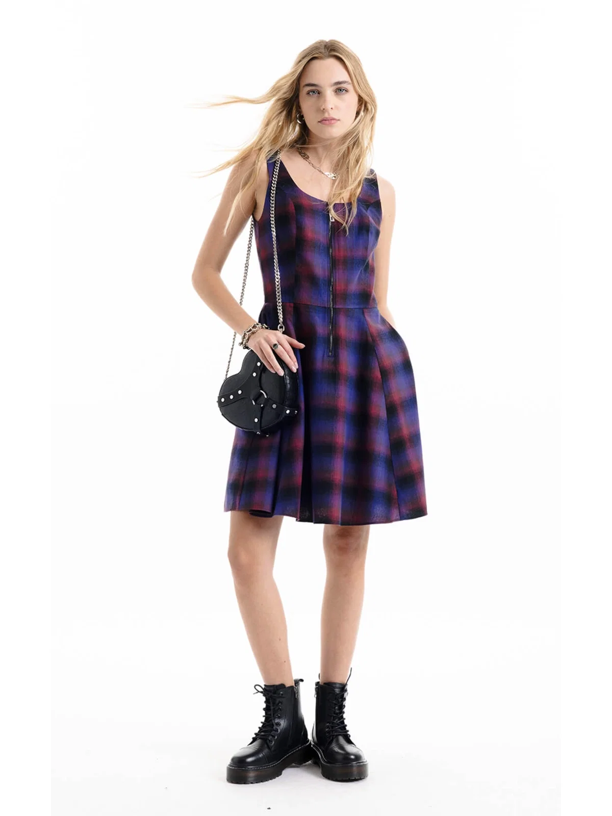 Vestido Wool Touch Estonia Vinho — imagem 1