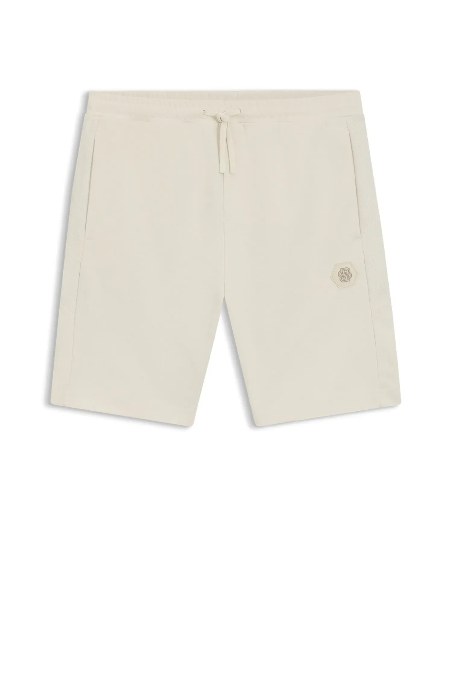 Shorts Em Algodão Com Monograma Double B