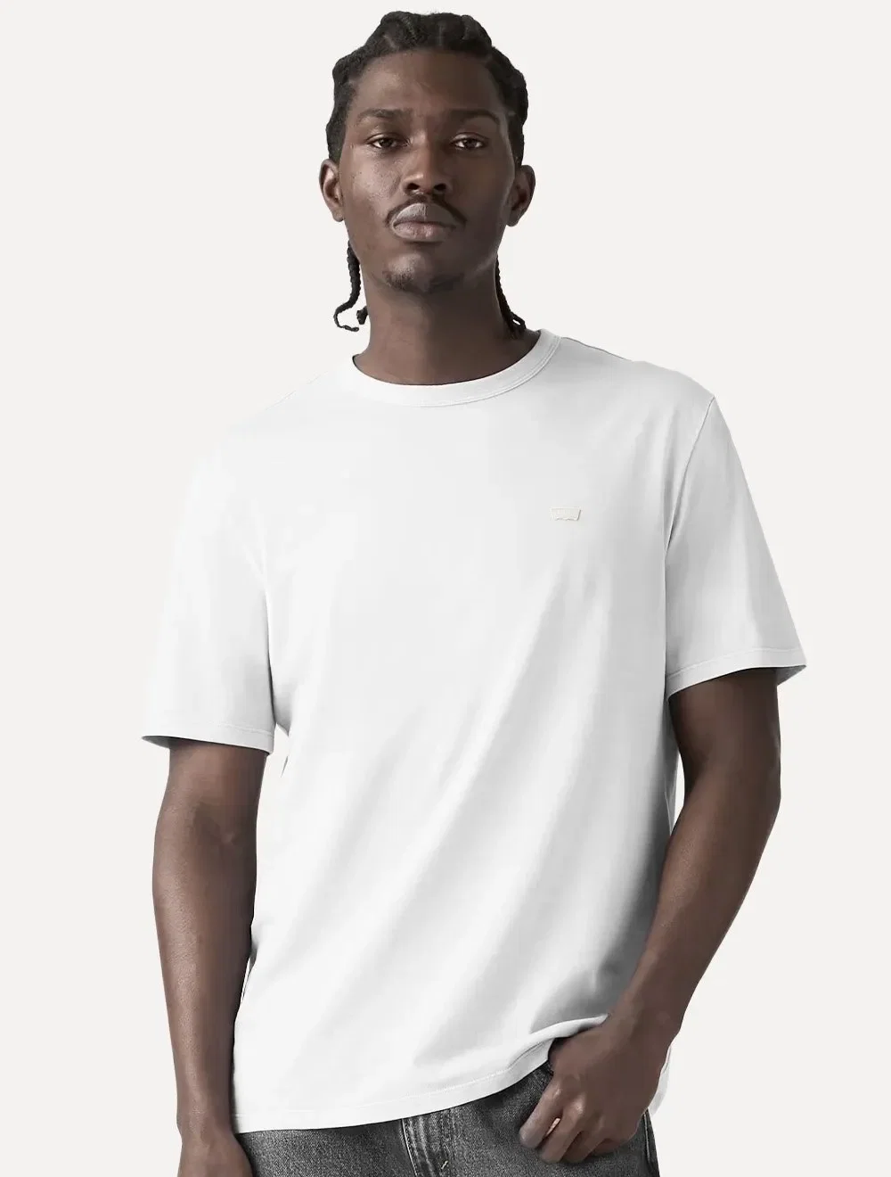 Camiseta Levis Masculina Classic Tonal SS Original HM Branca — imagem 1