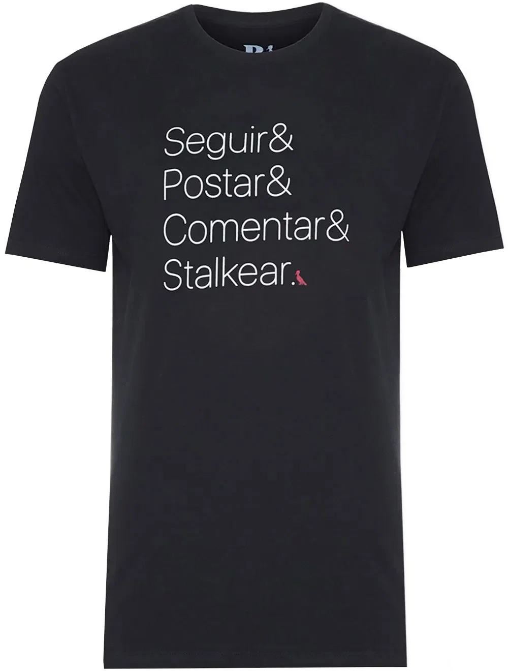 Camiseta Reserva Masculina Stalker Print Preta
