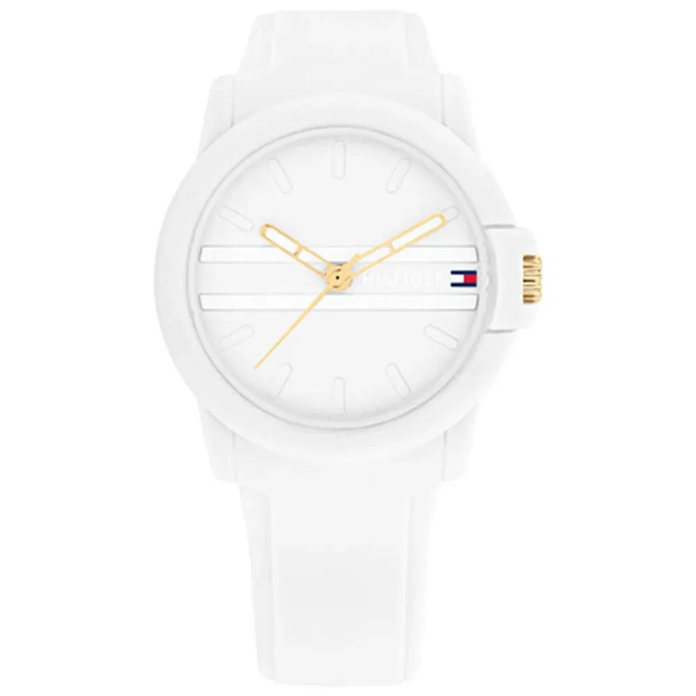Relógio Tommy Hilfiger Feminino Borracha Branco 1782687