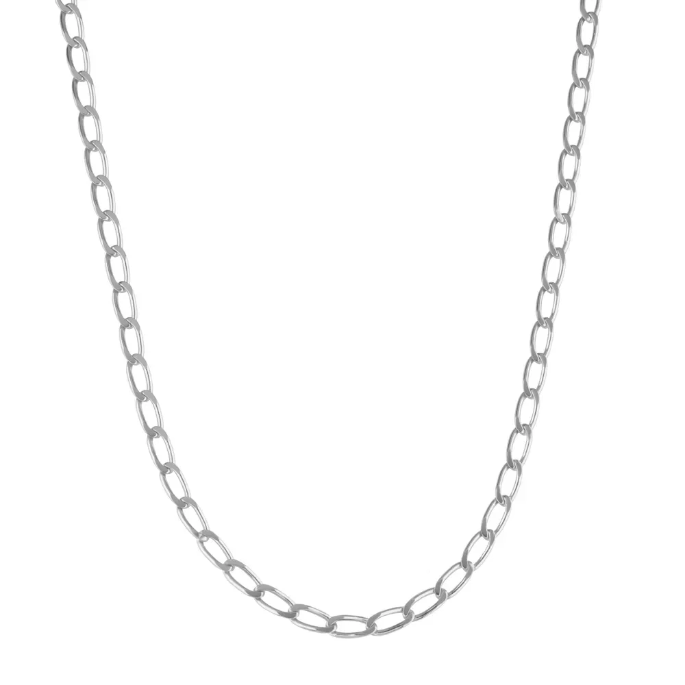 Corrente Life Groumet em Prata 925, 50cm — imagem 1