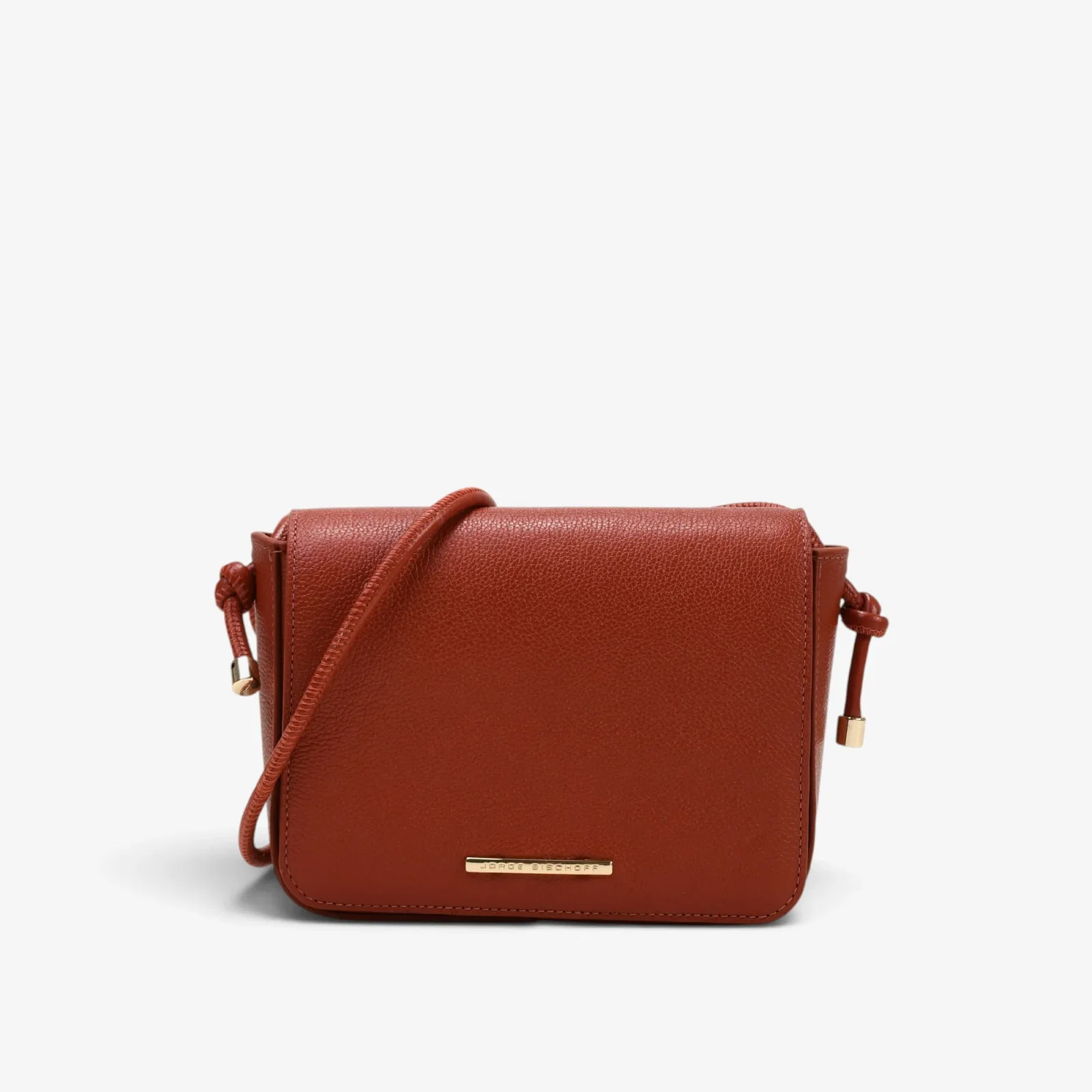 Bolsa Transversal Caramelo Argila Couro