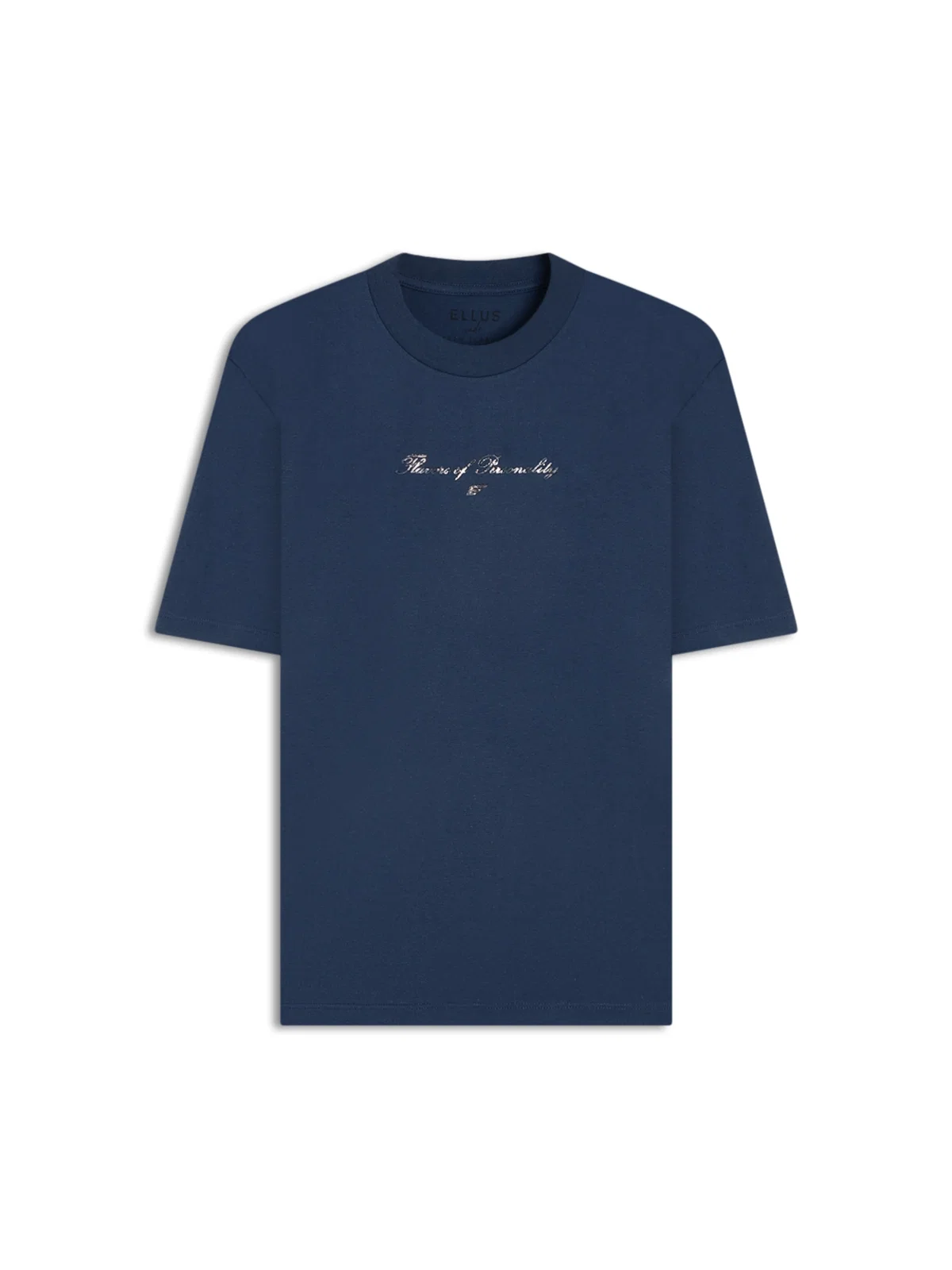 T-Shirts Fine Flavors Over Dark Navy — imagem 1