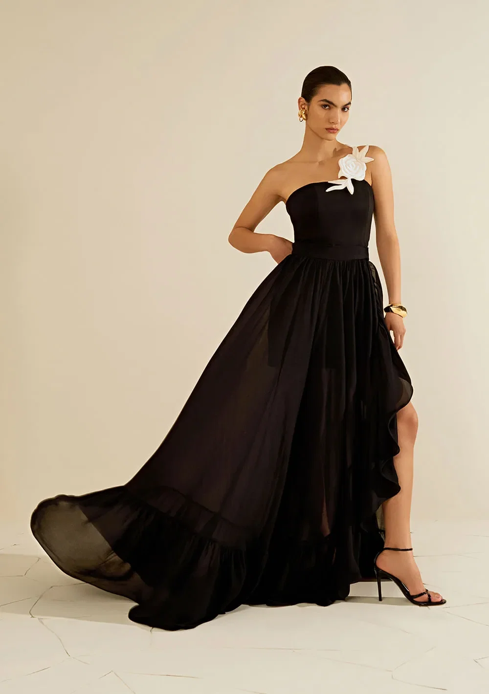 Vestido Sem Manga Onyx Preto — imagem 1