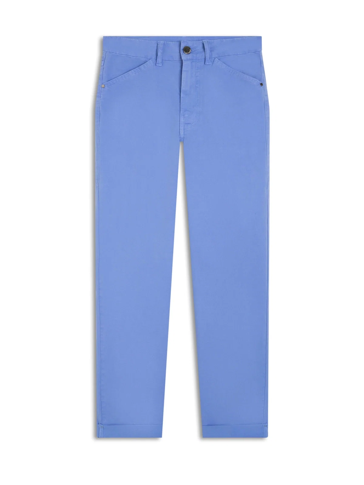 Calça Color Canvas Cigarrete Royal