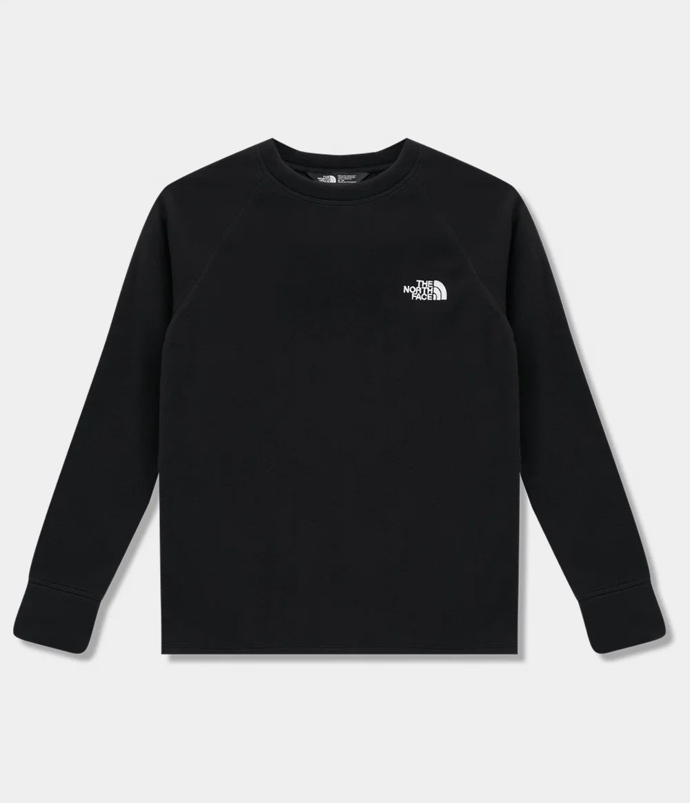 Fleece Infantil Teen Glacier Crew TNF Black