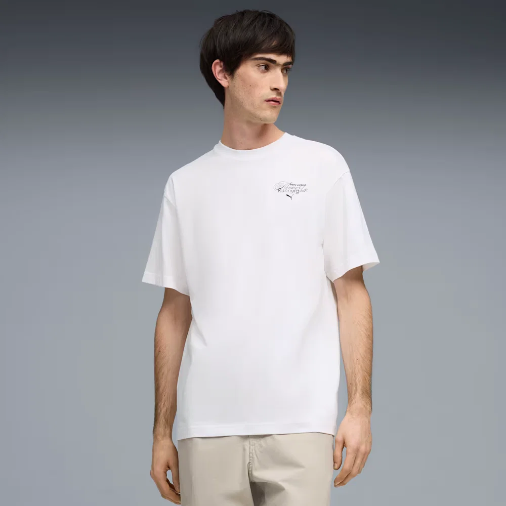Camiseta Graphic Slogan Relaxed Masculina — imagem 1