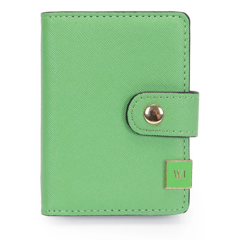 Porta Cartão Pequeno Monocolor Com Divisorias De Plástico