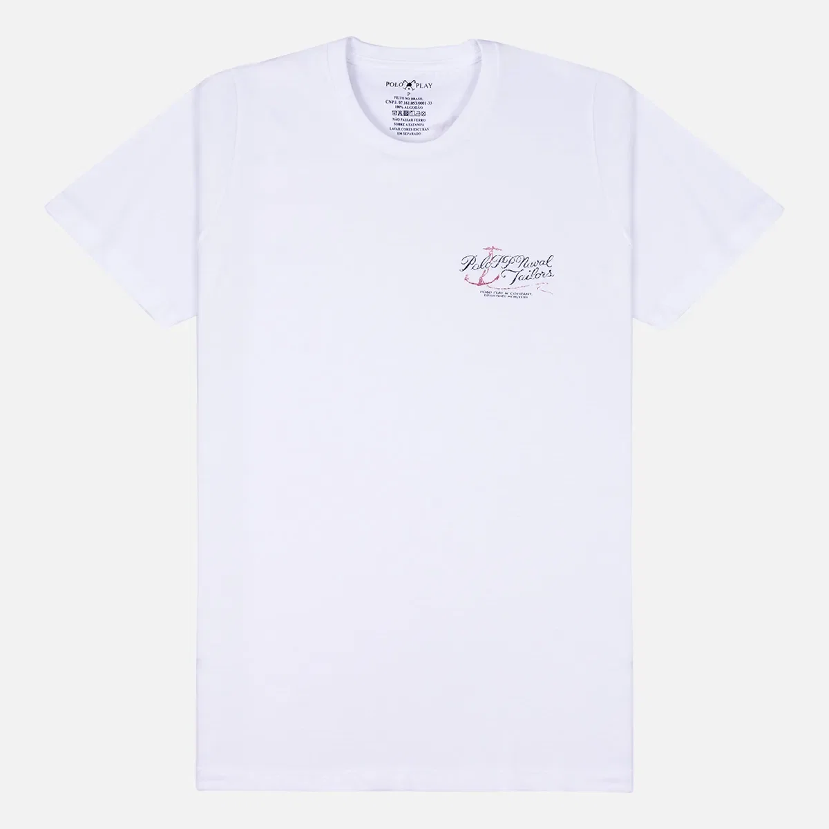 Camiseta Estampada Naval
