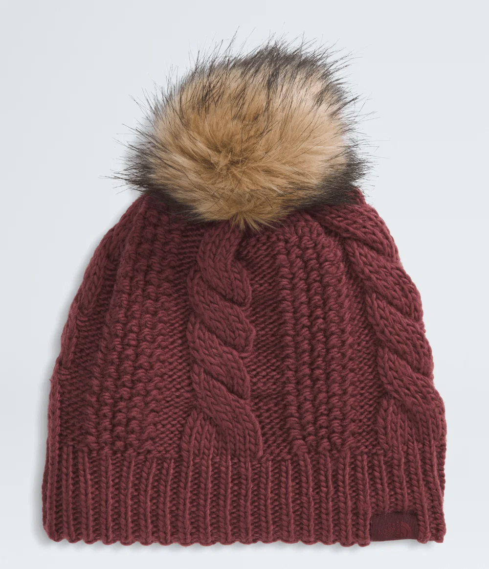 Gorro Feminino Oh Mega Fur Pom Lined Beanie Sumac — imagem 1