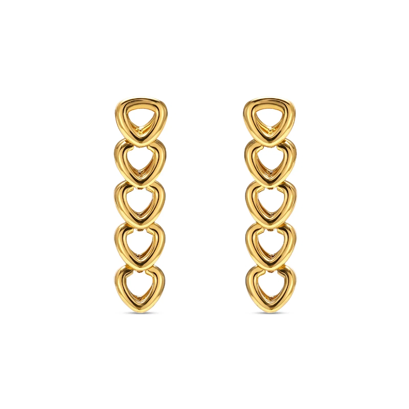 Brinco DNA em Ouro Amarelo 18k