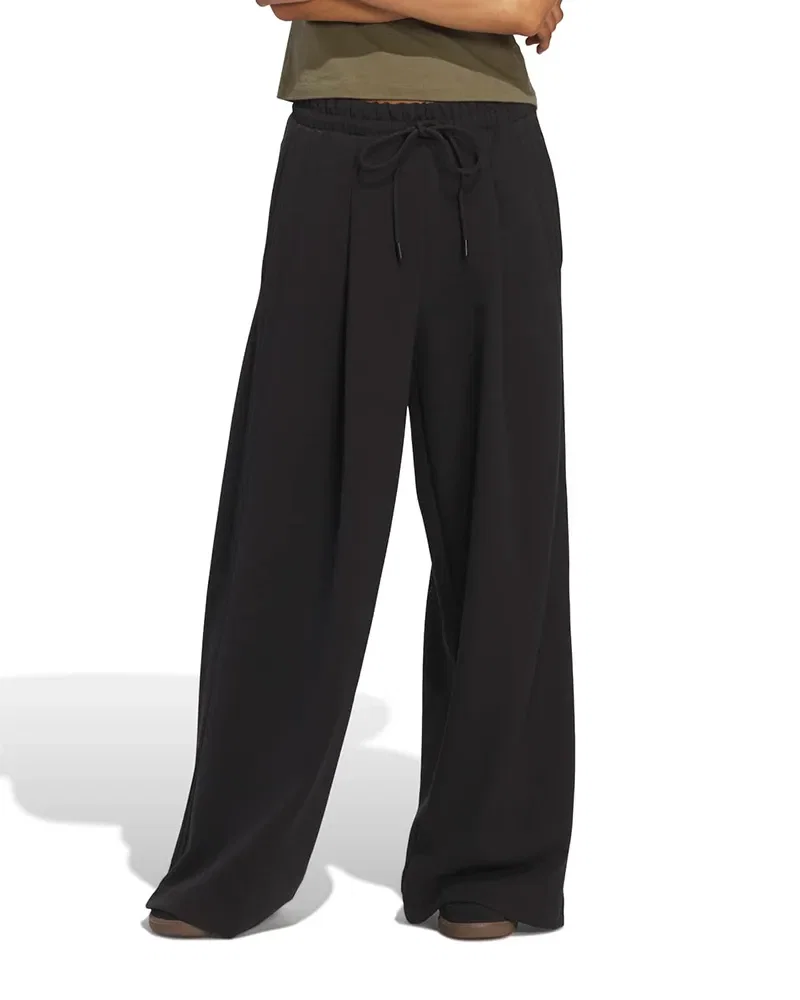 Calça Adidas Moletom Butter Wide Feminina