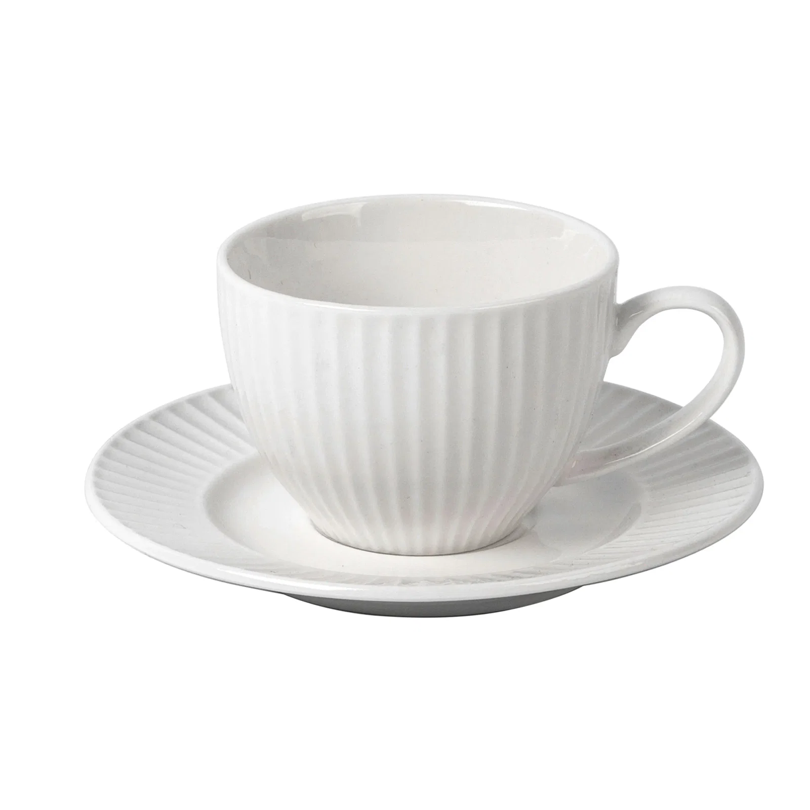 Xícara de Café em Porcelana New Bone Lavish Branca 90ml