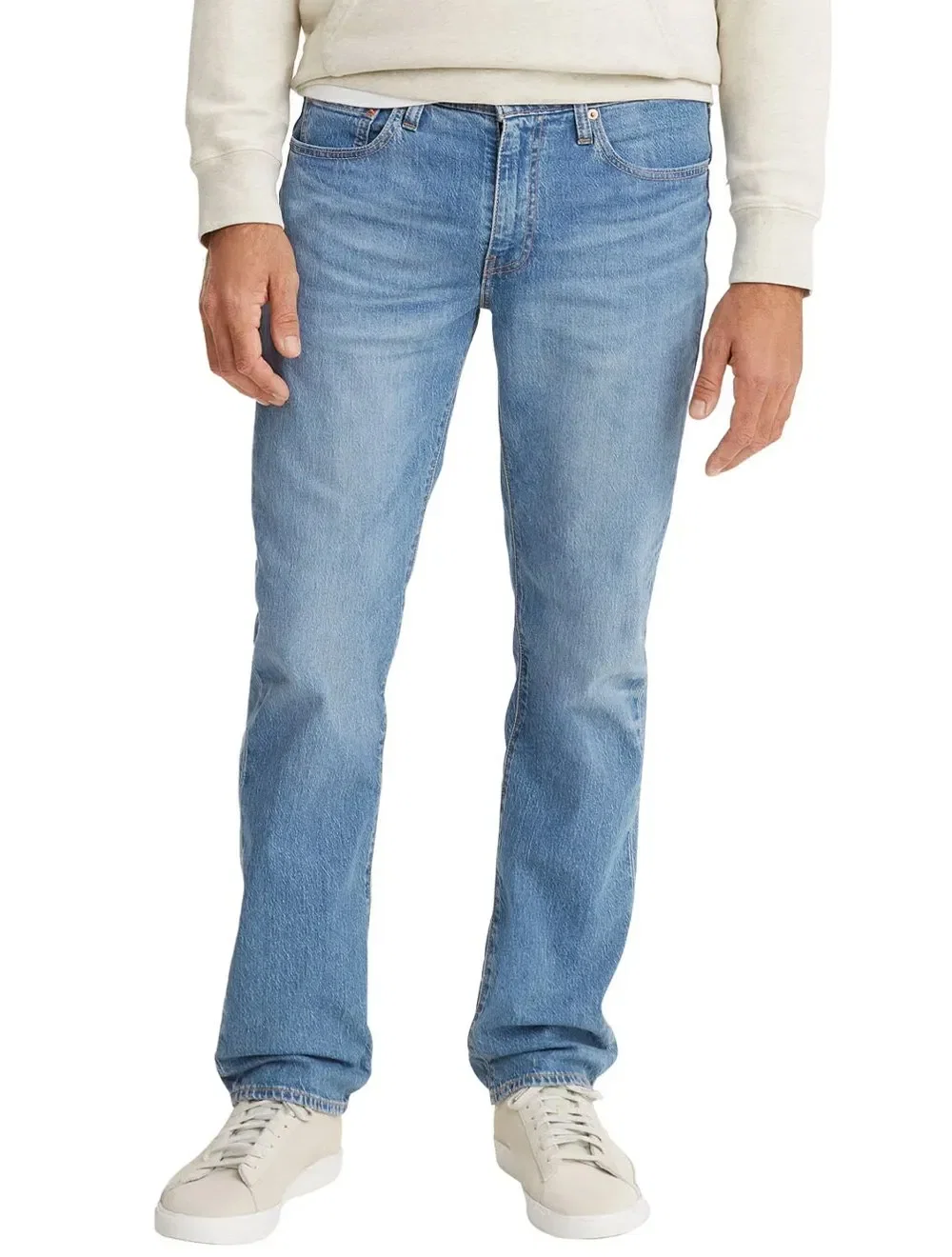 Calça Levis Jeans Masculina 514 Straight Sky Blue