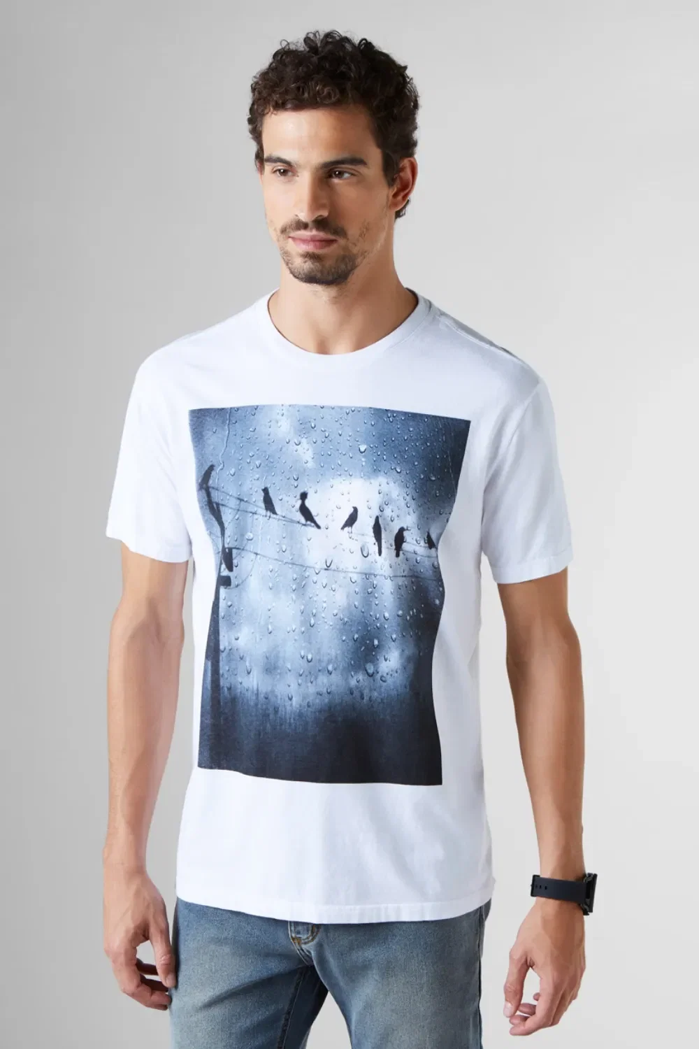 Camiseta Estampada Poste RESERVA