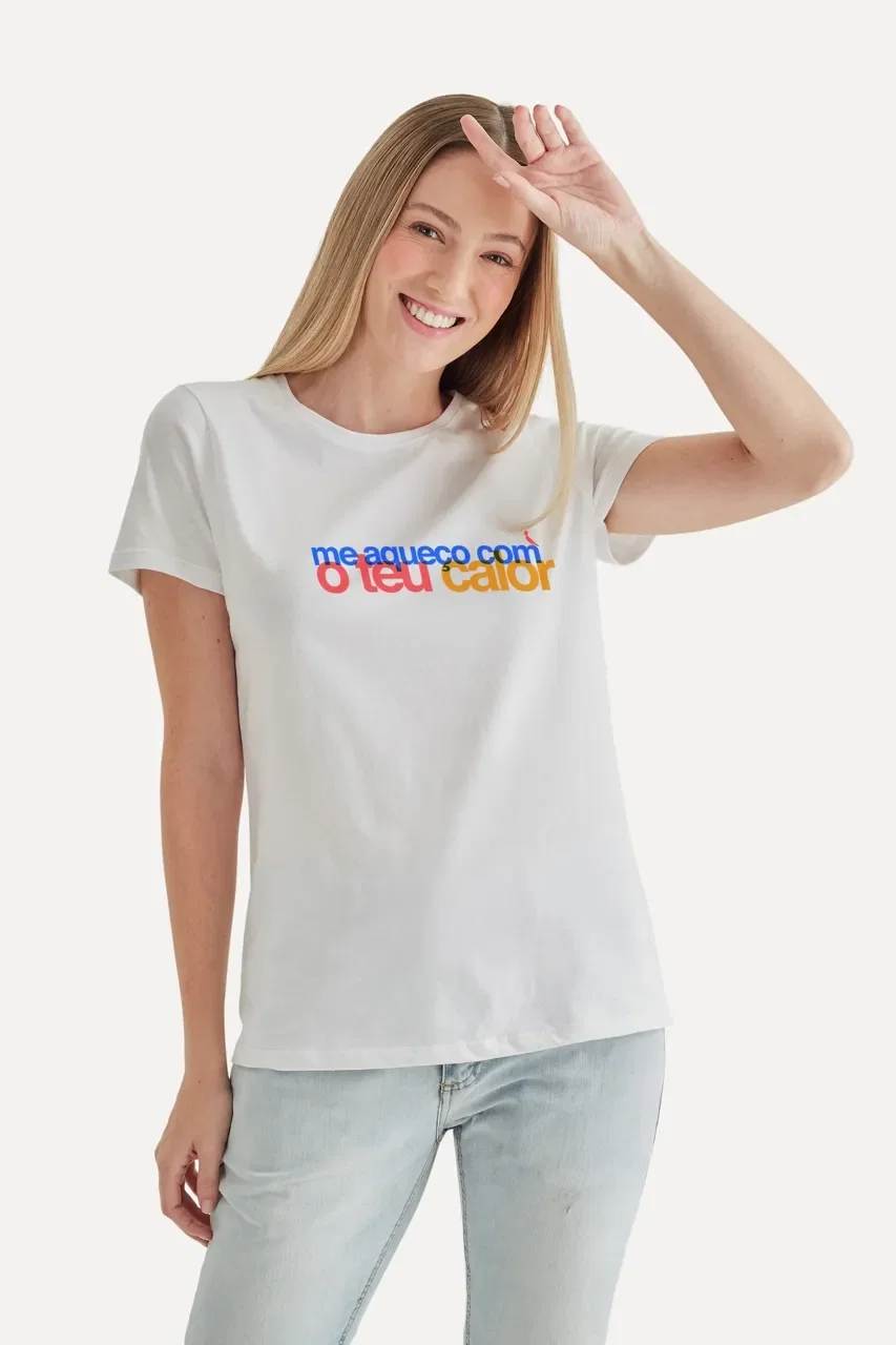 Camiseta Feminina Zeca Teu Calor — imagem 1