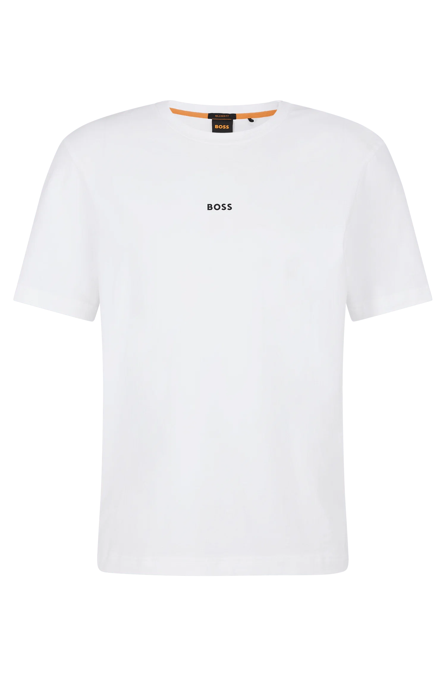Camiseta Relaxed Fit Em Algodão Stretch Com Estampa De Logo — imagem 1