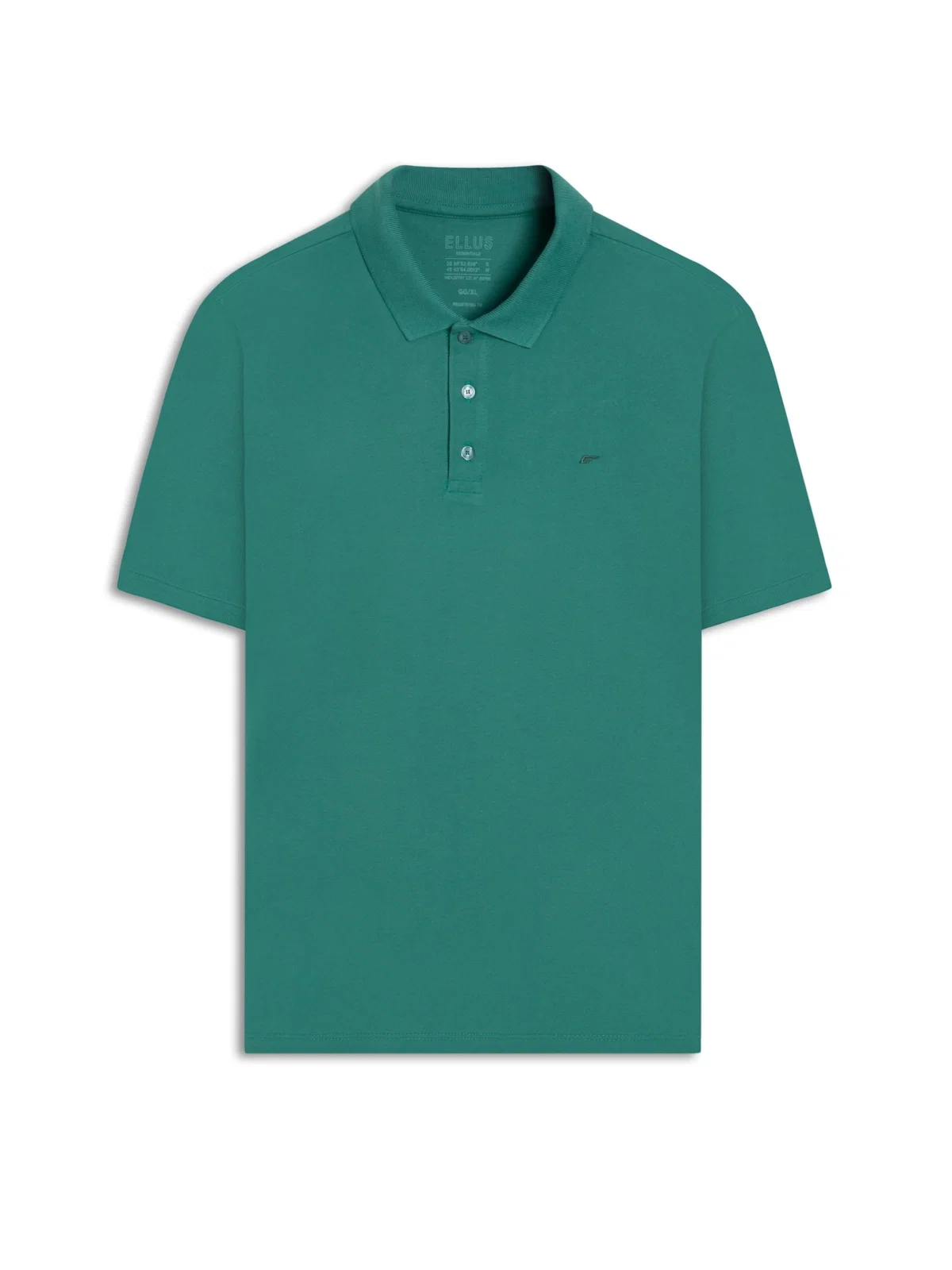 Polo Easa Piquet Verde Bandeira