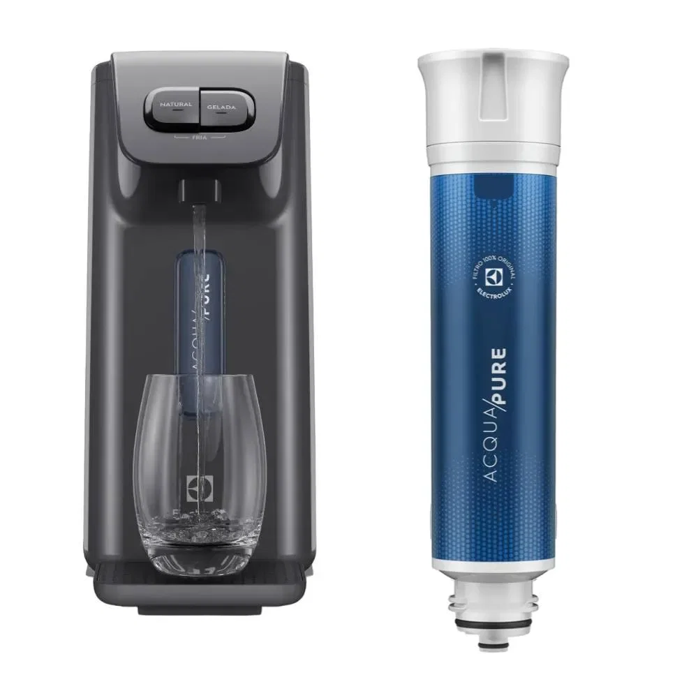 Purificador Electrolux Effcient água gelada (PE15X)+ Filtro / Refil de água Acqua Pure