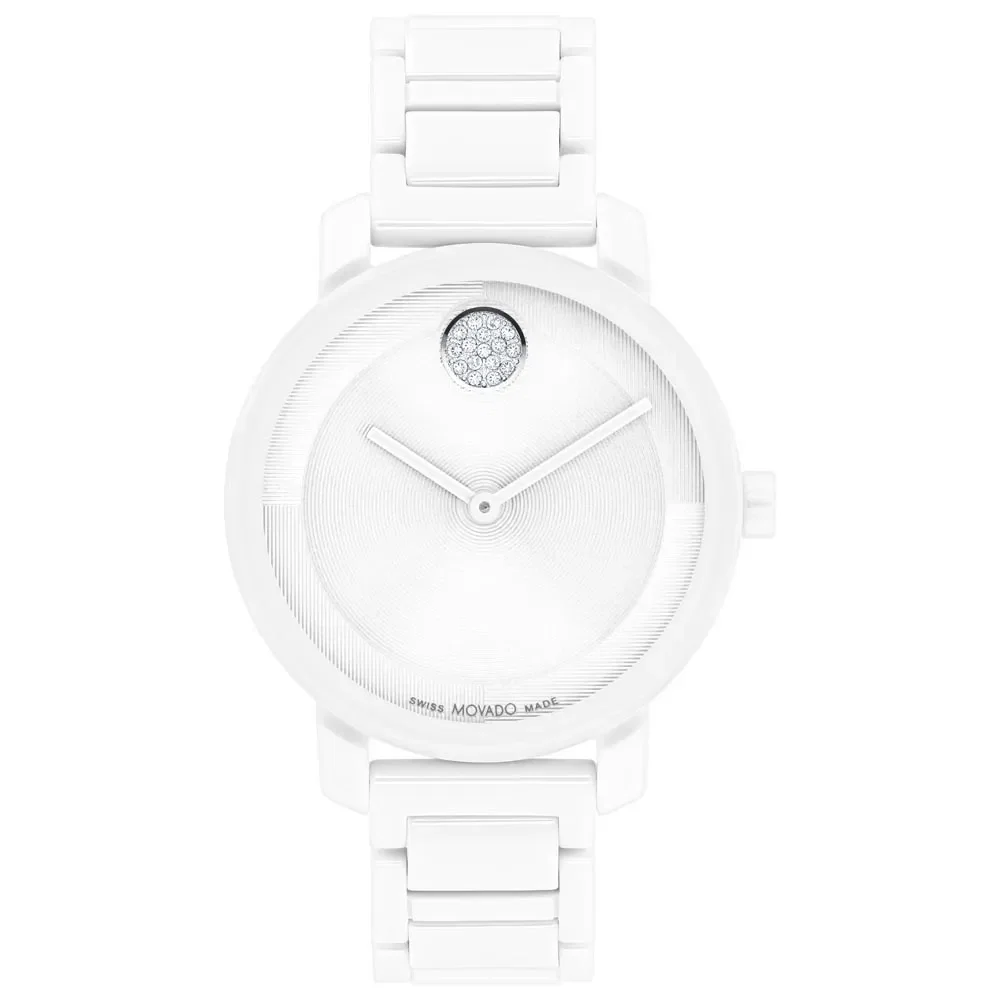 Relógio Movado Bold Evolution Feminino Cerâmica Branca - 3601233 — imagem 1