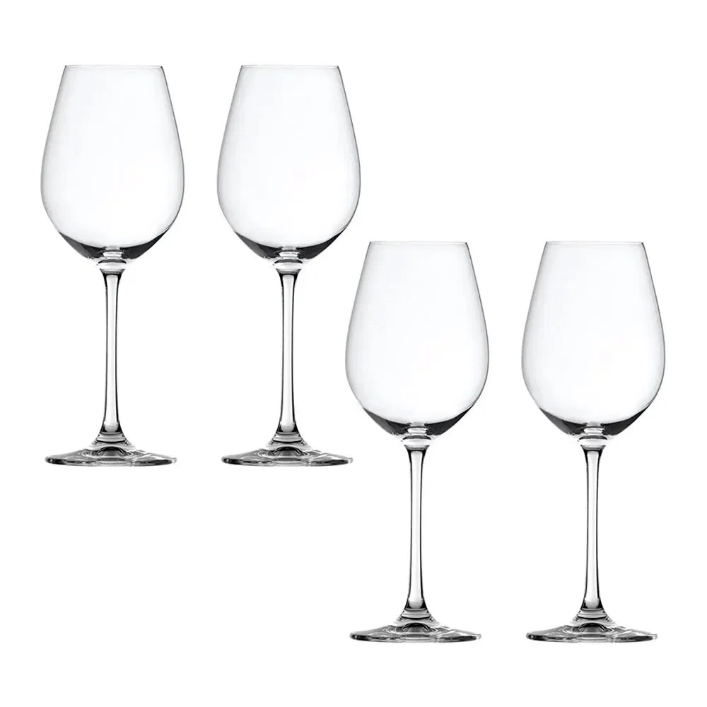 Conjunto de 4 Taças para Vinho Branco em Vidro Cristalino Salute Spiegelau