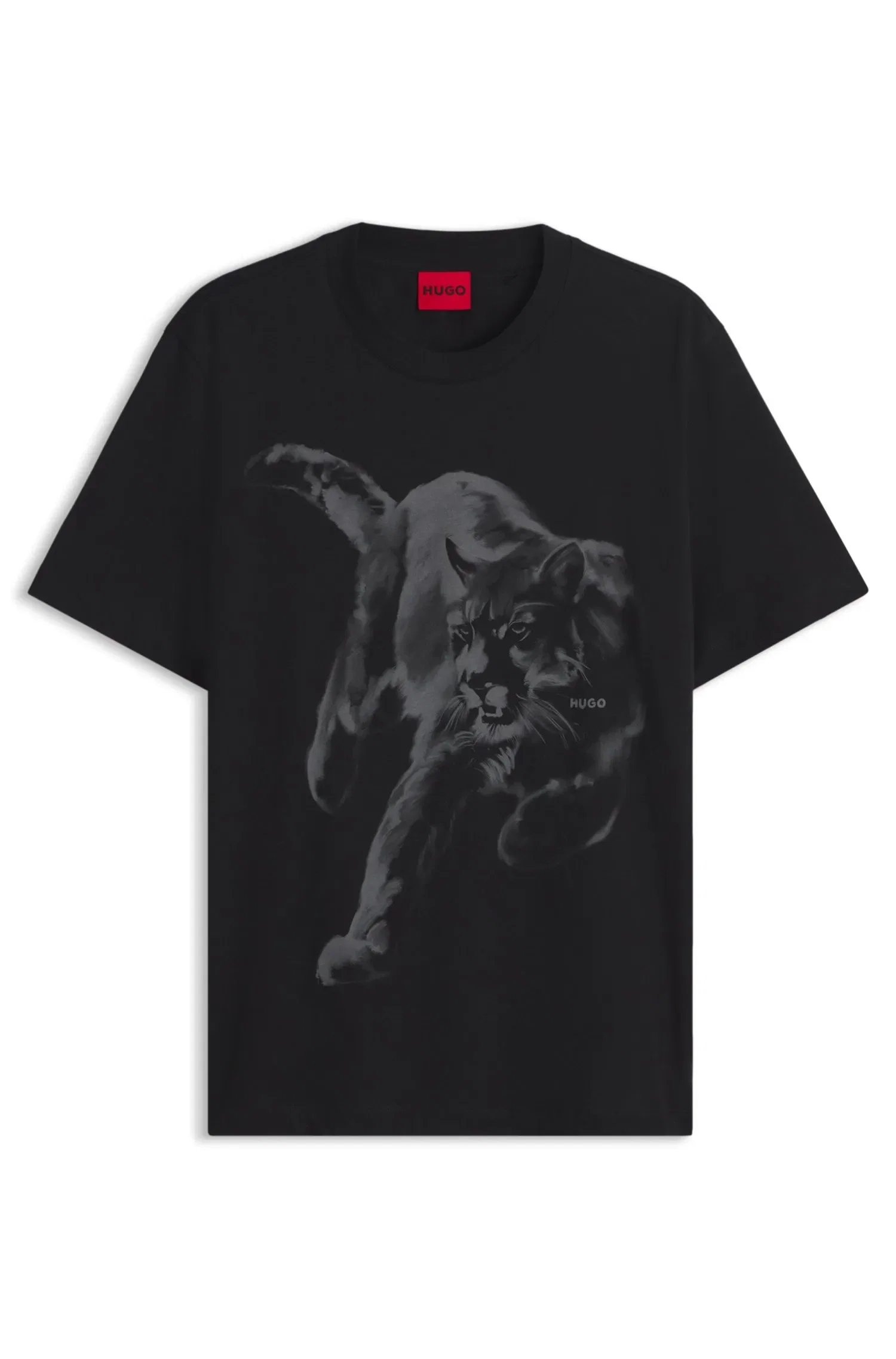Camiseta Em Jersey De Algodão Com Estampa Gráfica — imagem 1