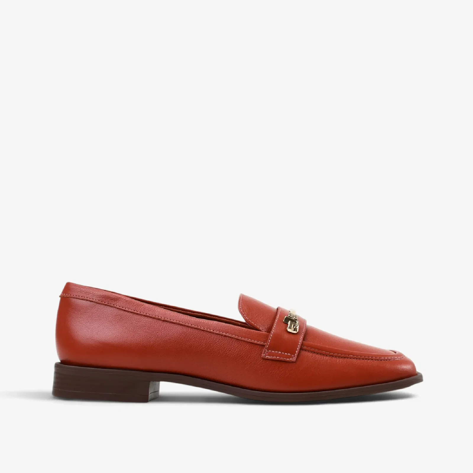 Loafer Caramelo Argila Couro — imagem 1