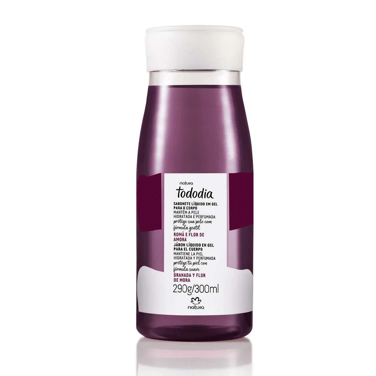 Sabonete Líquido em Gel Tododia Romã e Flor de Amora 300 ml