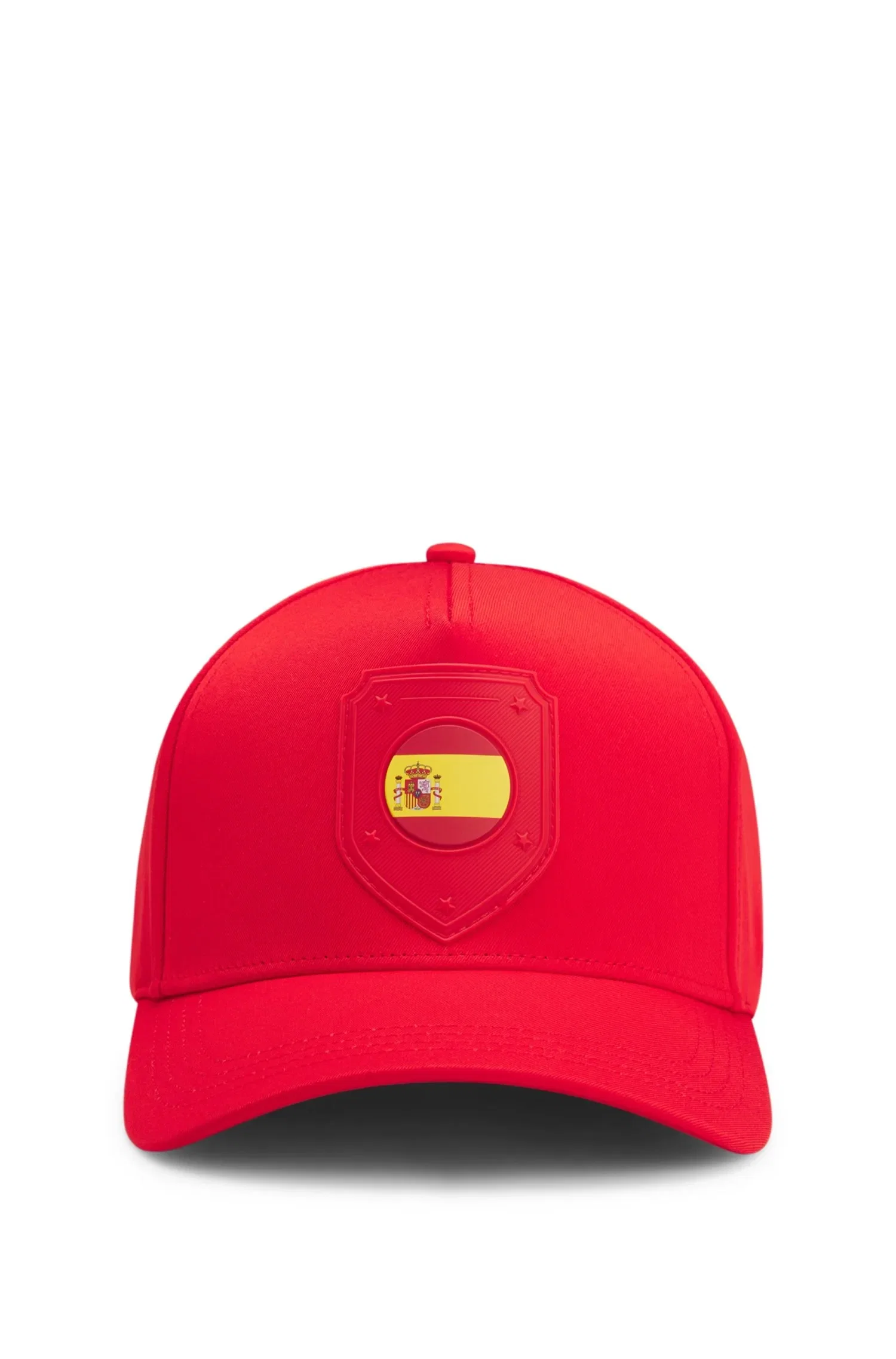 Boné Em Sarja Com Logo E Bandeira Da Espanha — imagem 1