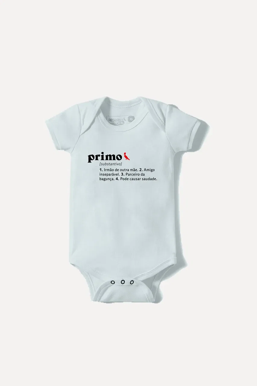 Body Reserva Bebe Primos Dicionário