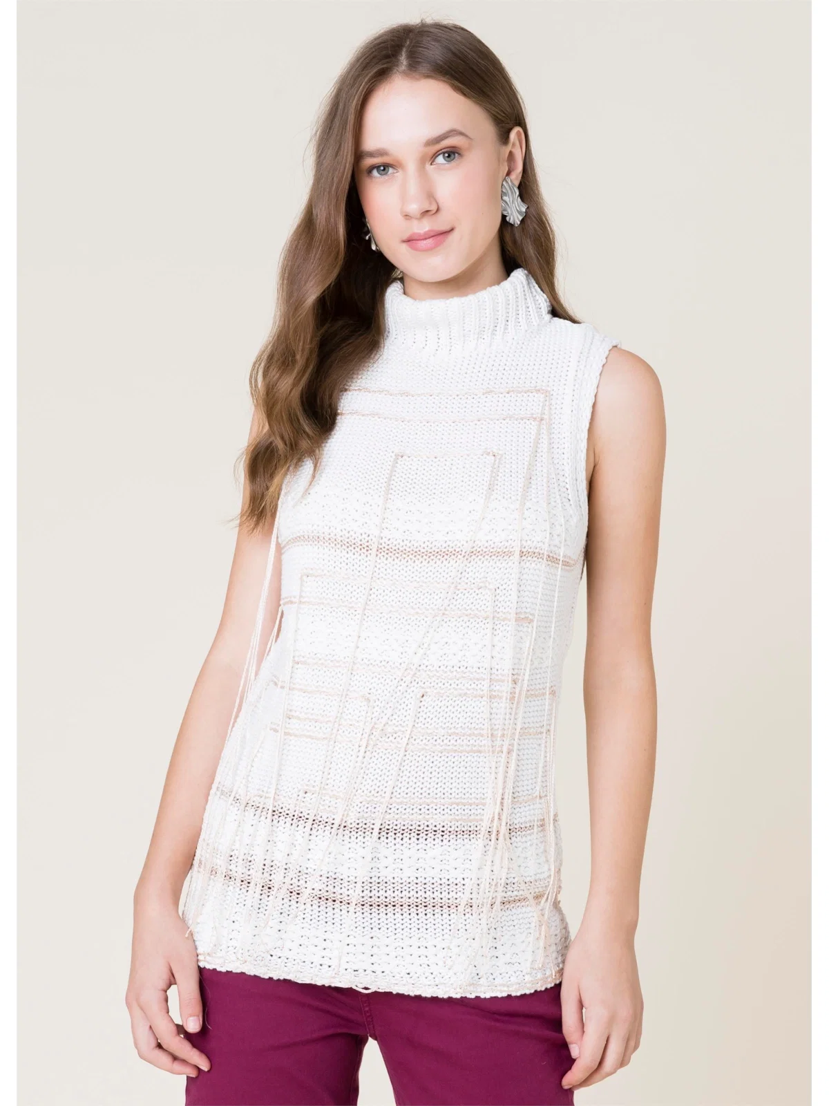 Colete Fitas Off White