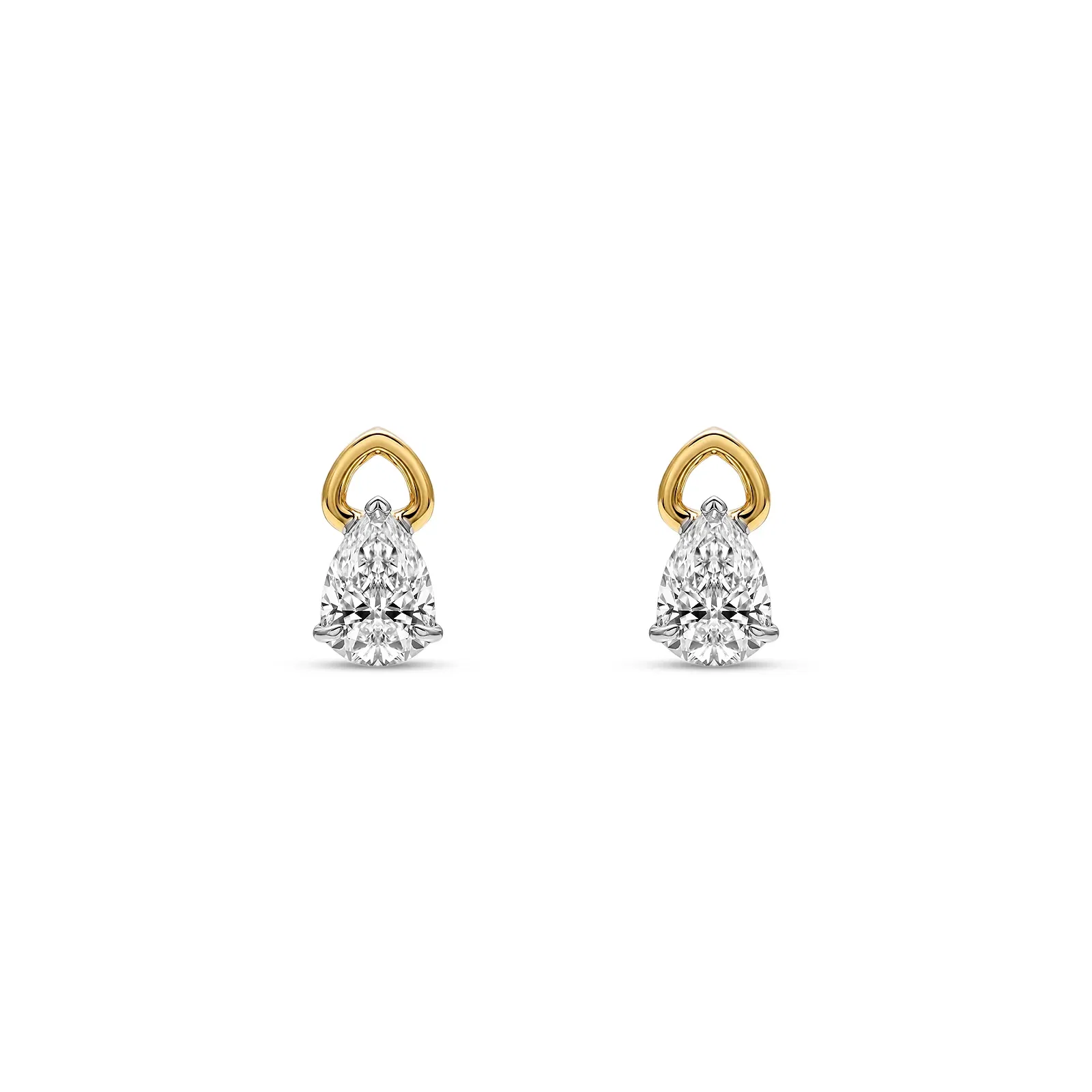 Brinco DNA em Ouro Amarelo 18k com 1ct de Diamante de Laboratório — imagem 1