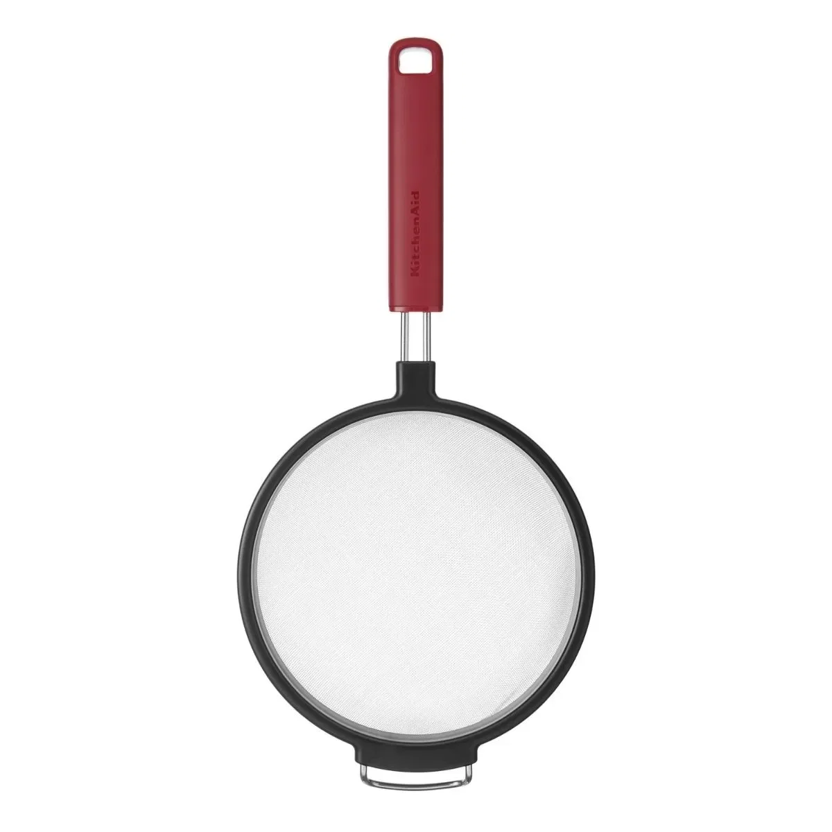 Peneira em Aço Inox Coreline 17cm Vermelha Kitchenaid
