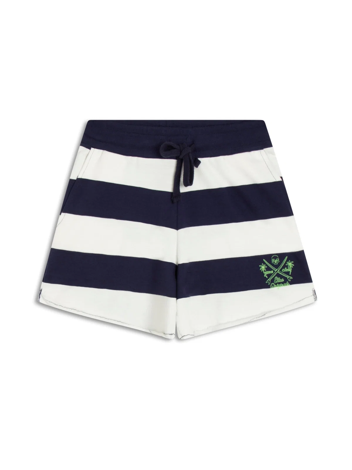 Short Moletinho Striped Maui Dark Navy — imagem 1
