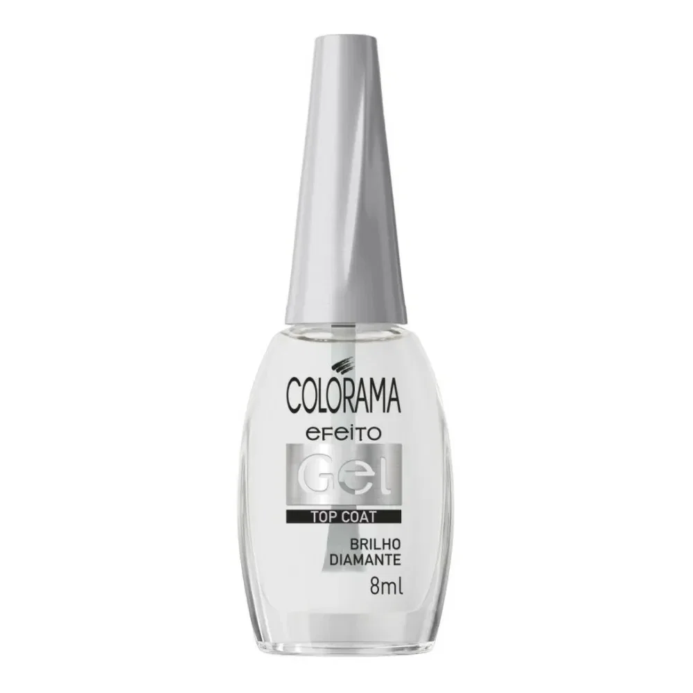 Esmalte Colorama Top Coat Efeito Gel 8ml